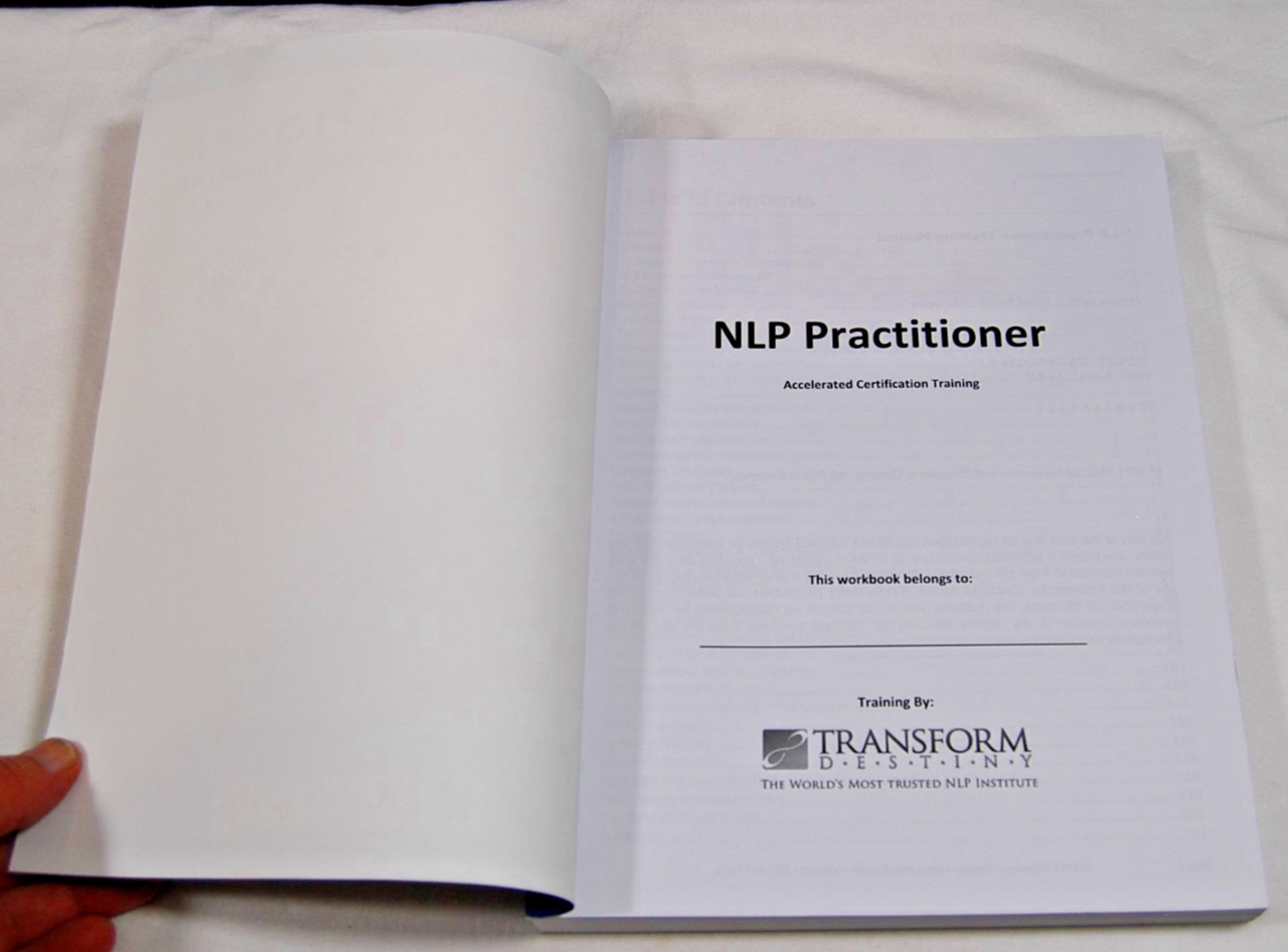 NLP Practitioner Training: Accelerated Certification Training
