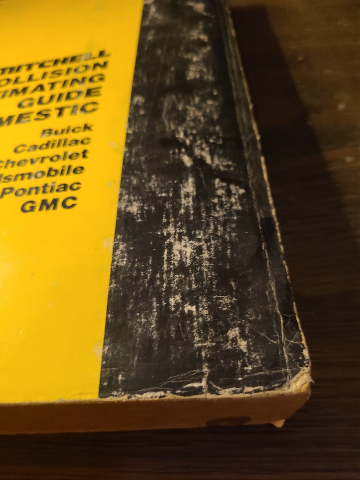 VINTAGE 1981 GM MITCHELL COLLISION ESTIMATING GUIDE BOOK MANUAL REPAIR SERVICE