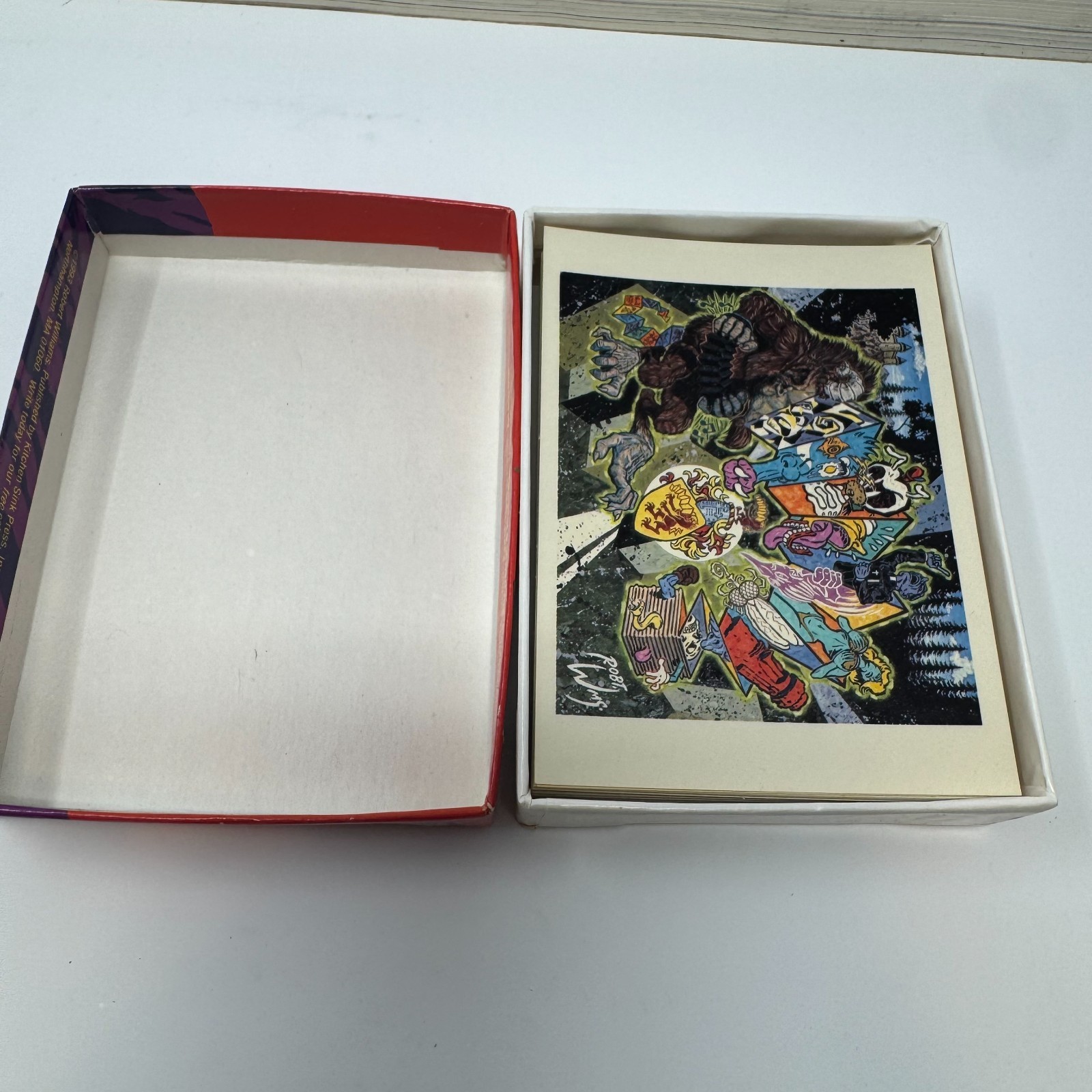 Malicious Resplendence: Paperback By Robt. Williams & Trading Card Set