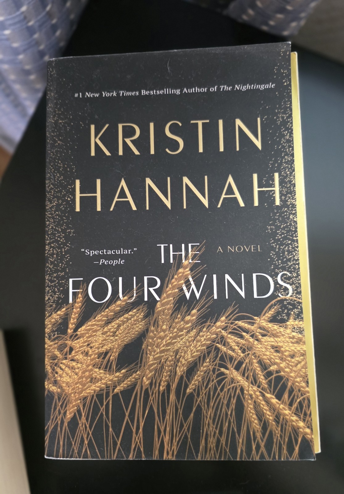 THE FOUR WINDS BY KRISTIN HANNAH DUST BOWL MIGRATION DUST JACKET
