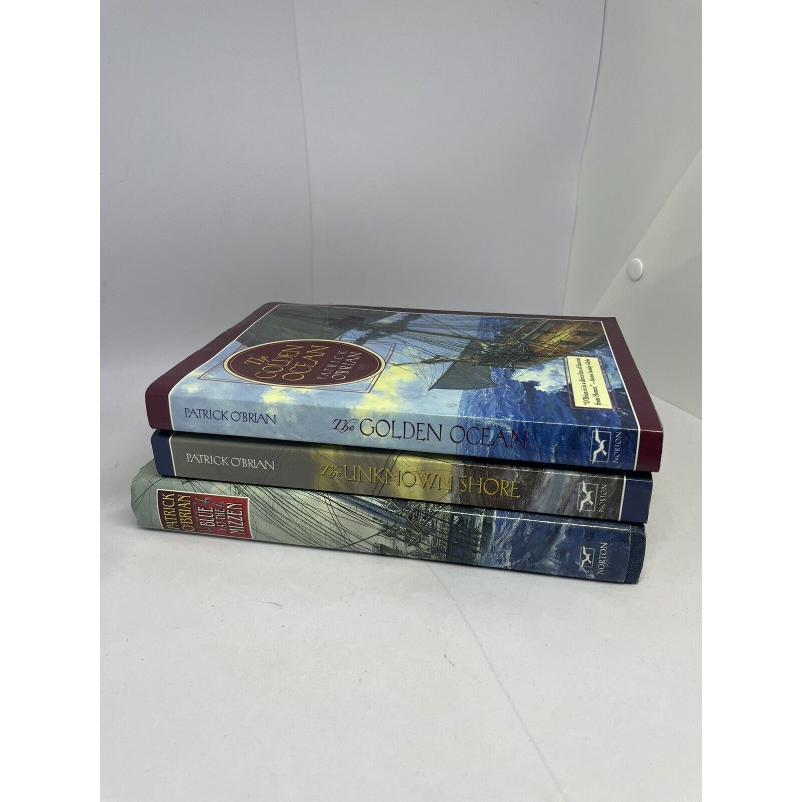 Patrick O’Brian Books Lot of 3 Blue at the Mizzen Hardcover + PB
