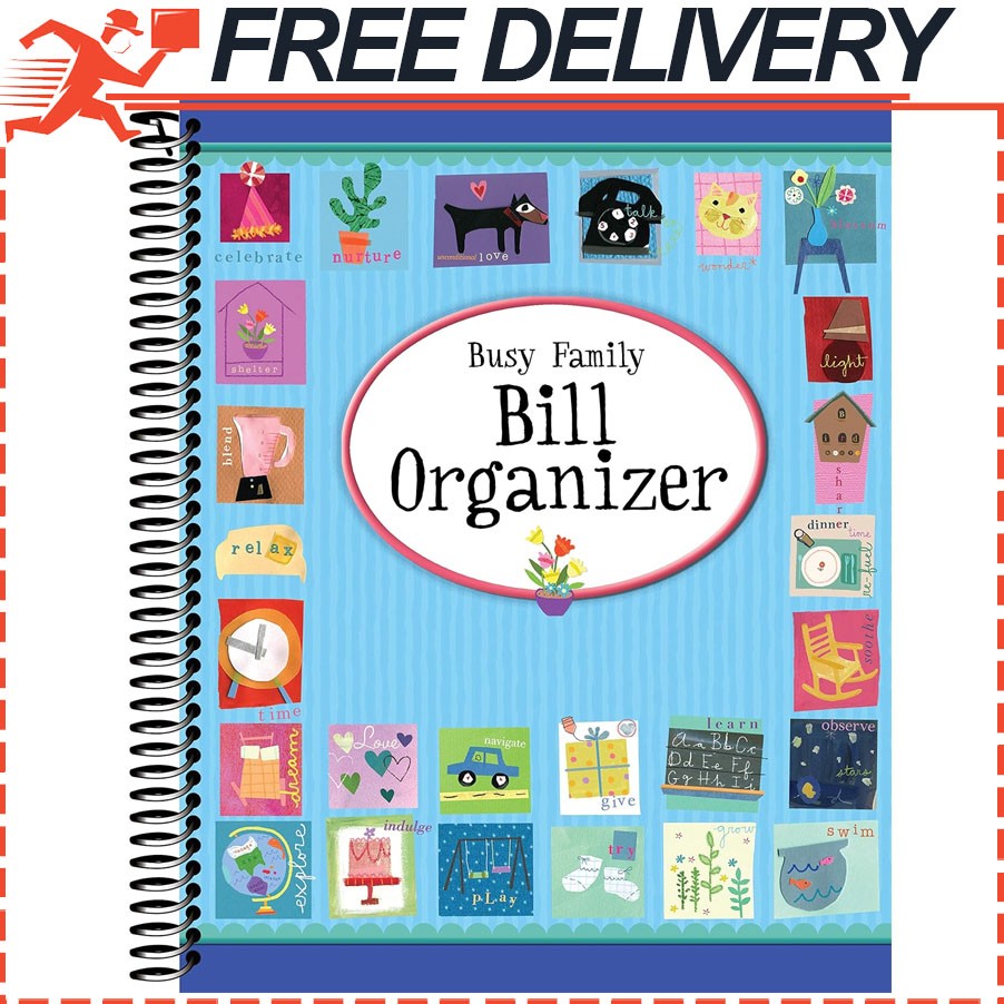 Busy Family Bill Organizer