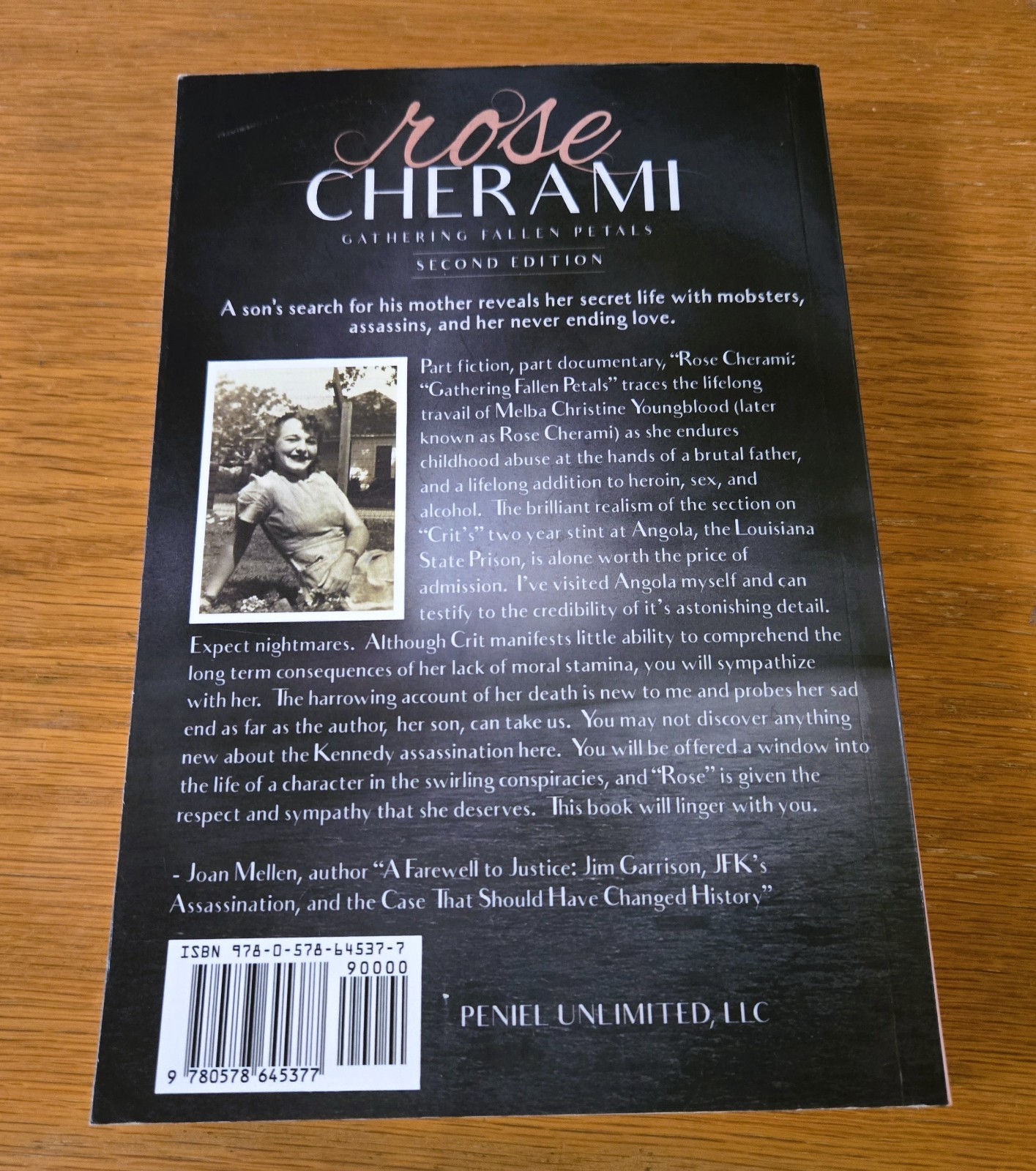 Rose Cherami: Gathering Fallen Petals by Michael Marcades SIGNED – VERY GOOD