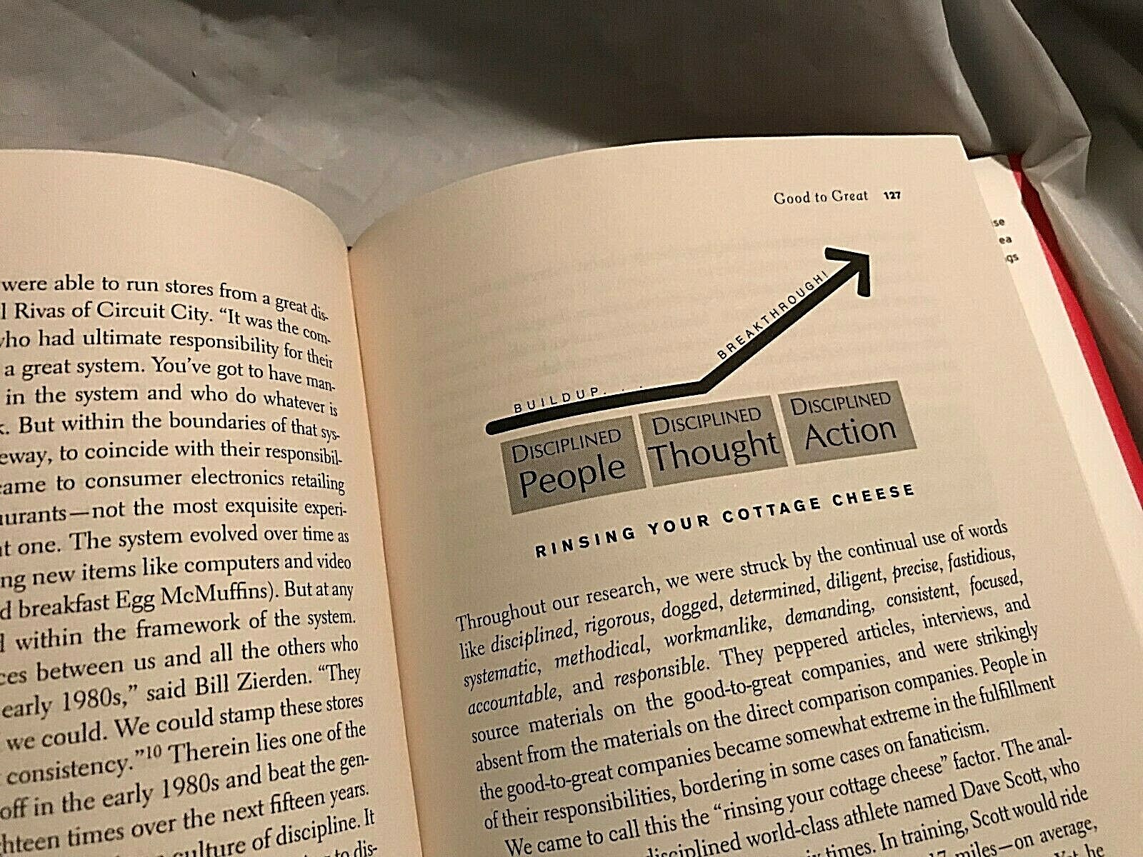 GOOD TO GREAT Jim Collins 2001 First Edtion Making The Leap Built to Last