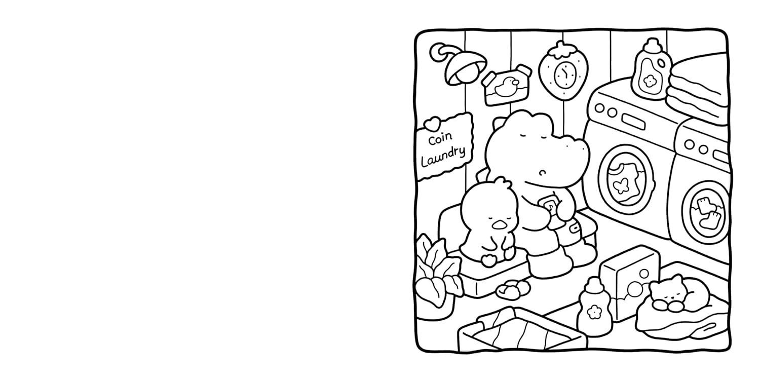 Cozy Days: Coloring Book for Adults and Kids by Coco Wyo (2025, Paperback)