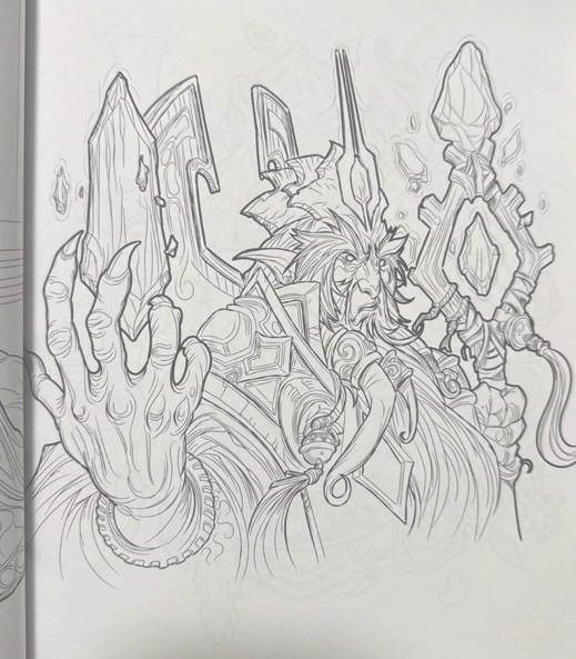 World of Warcraft : An Adult Coloring Book, Paperback by Blizzard Entertainment