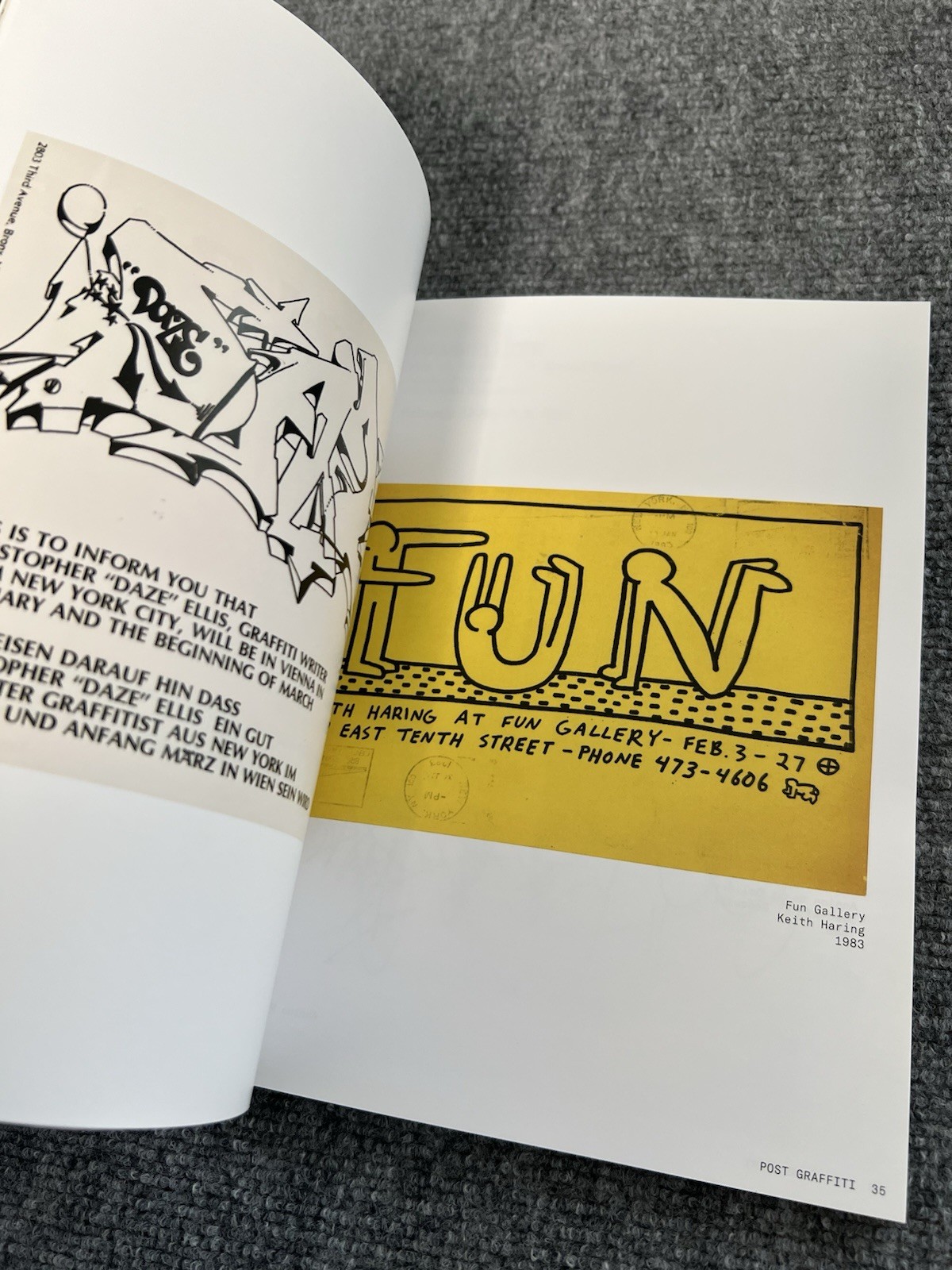 BEYOND THE STREETS CONTROL GALLERY POST GRAFFITI AUGOR KATSU Haring Art FUTURA
