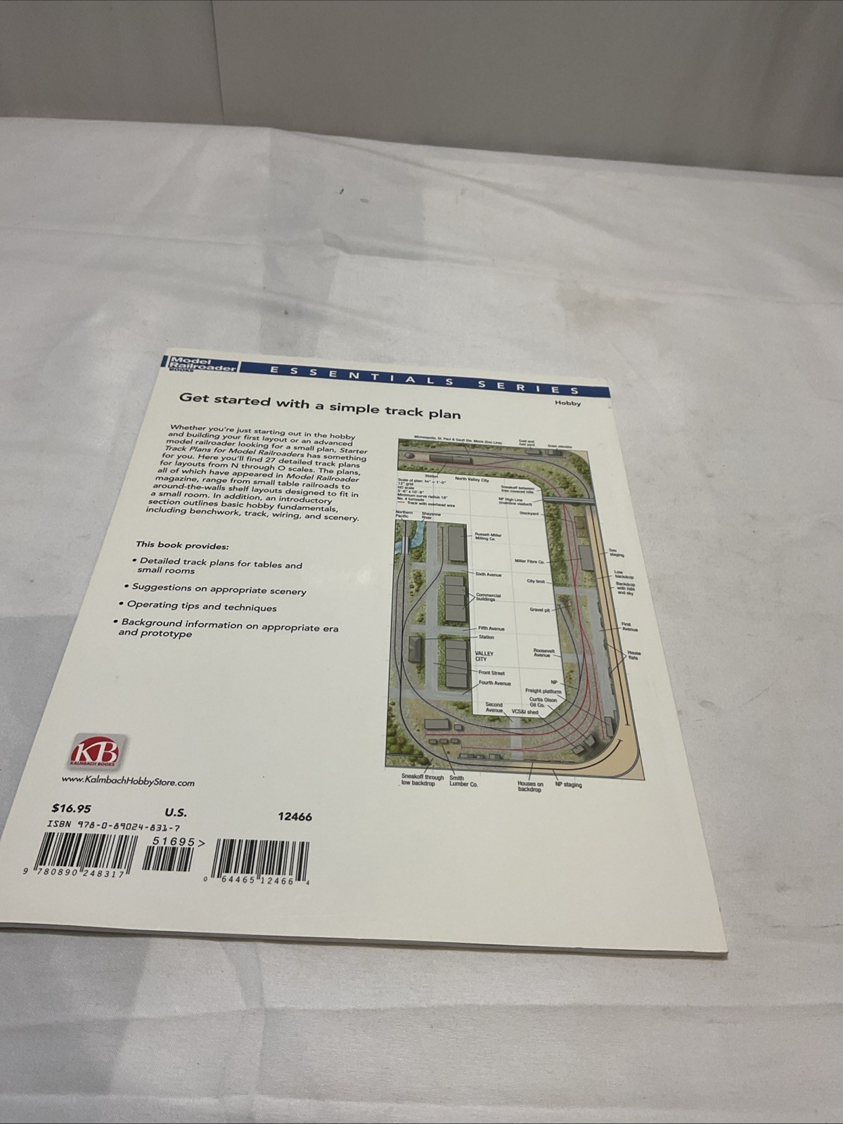 Starter Track Plans for Model Railroaders by Jeff S. Wilson and Randy Rehberg…