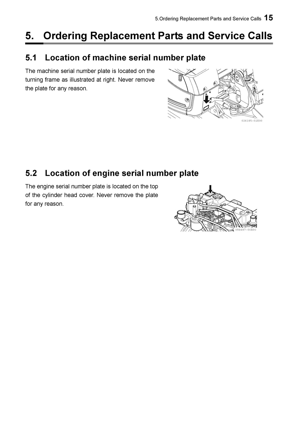YANMAR ViO80-1 Excavator Operation Maintenance Manual SN 10501 Up – SPIRAL BIND
