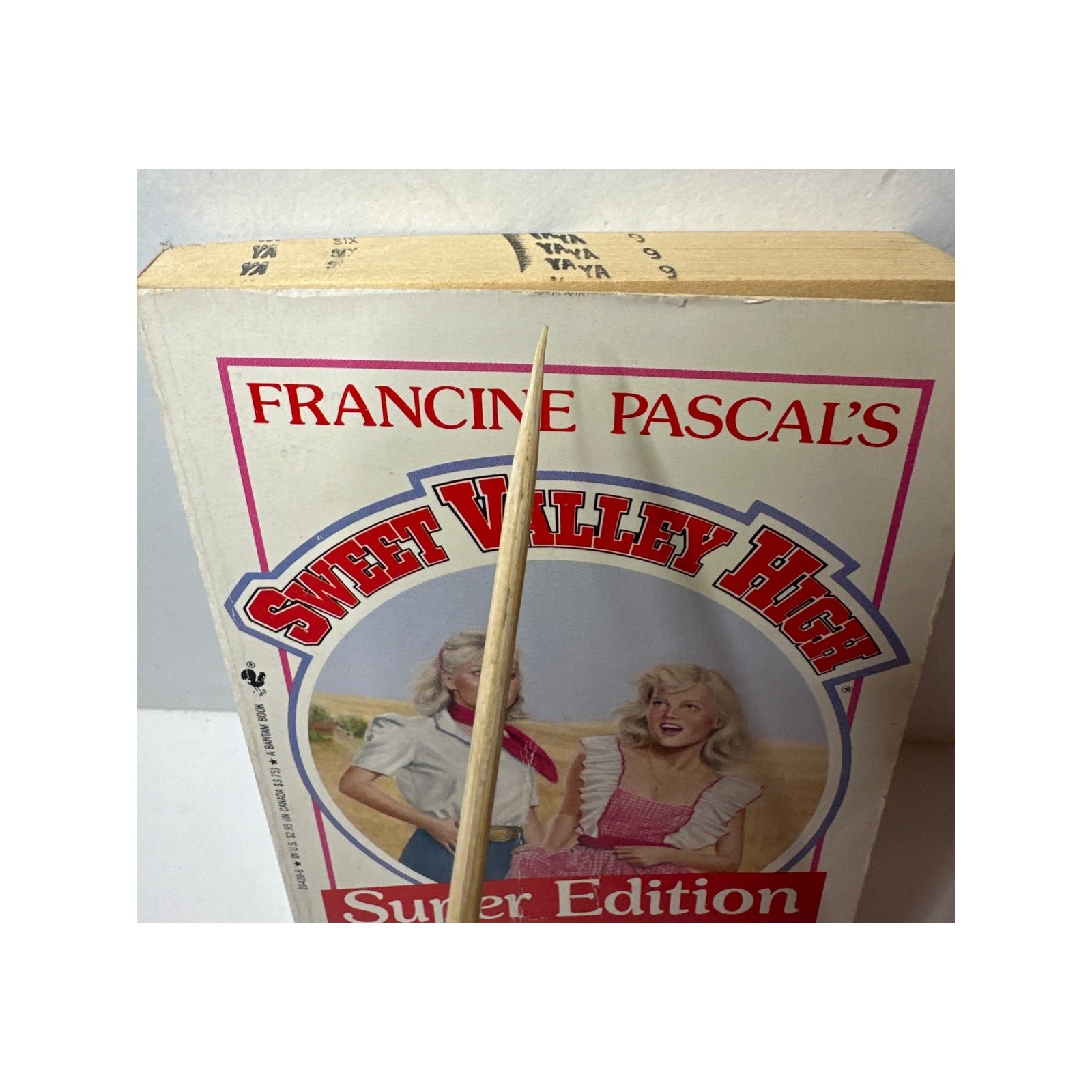 Sweet Valley High Super Edition First Edition First Print Book Spring Fever