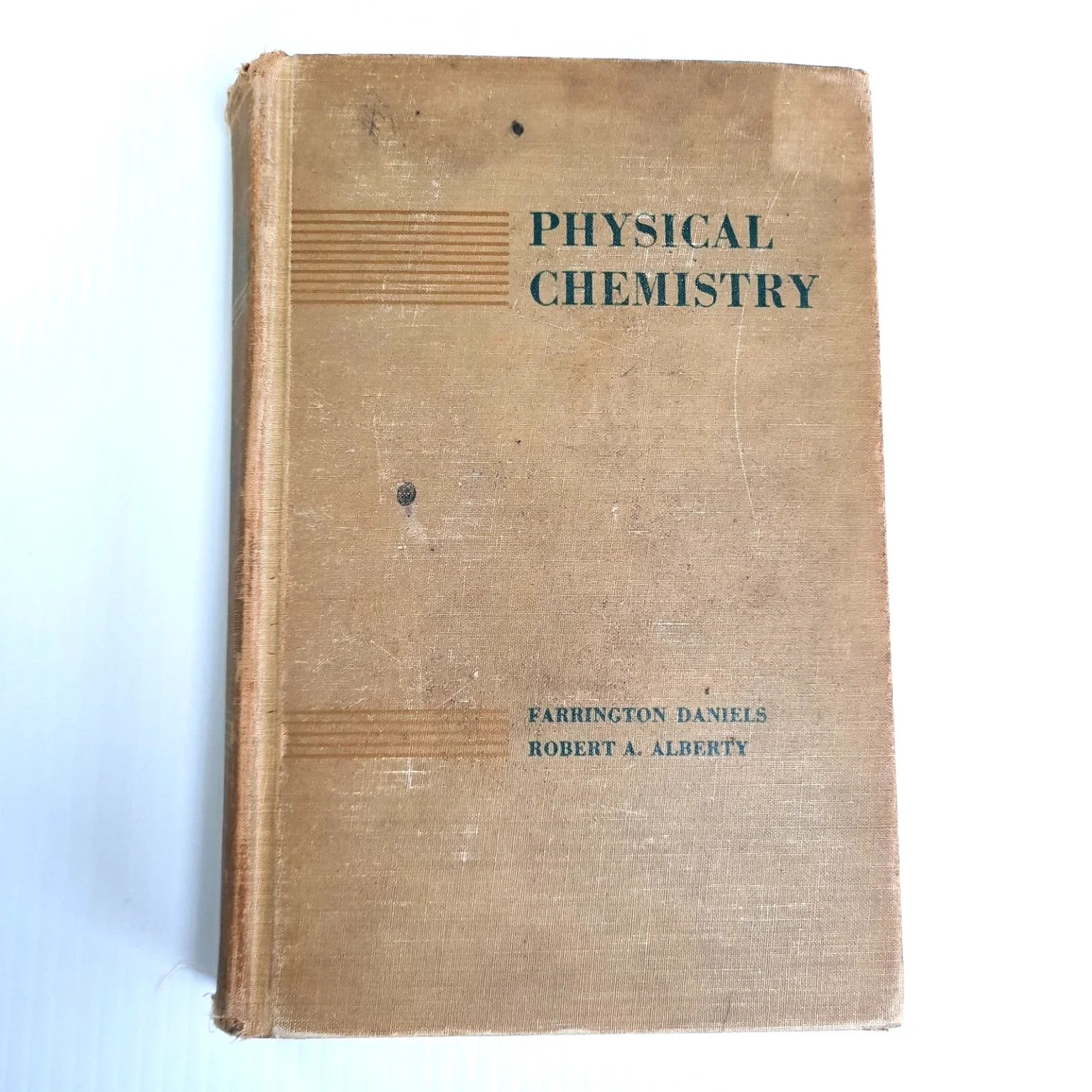 Physical Chemistry Daniels Alberty Science Textbook John Wiley & Sons 1955