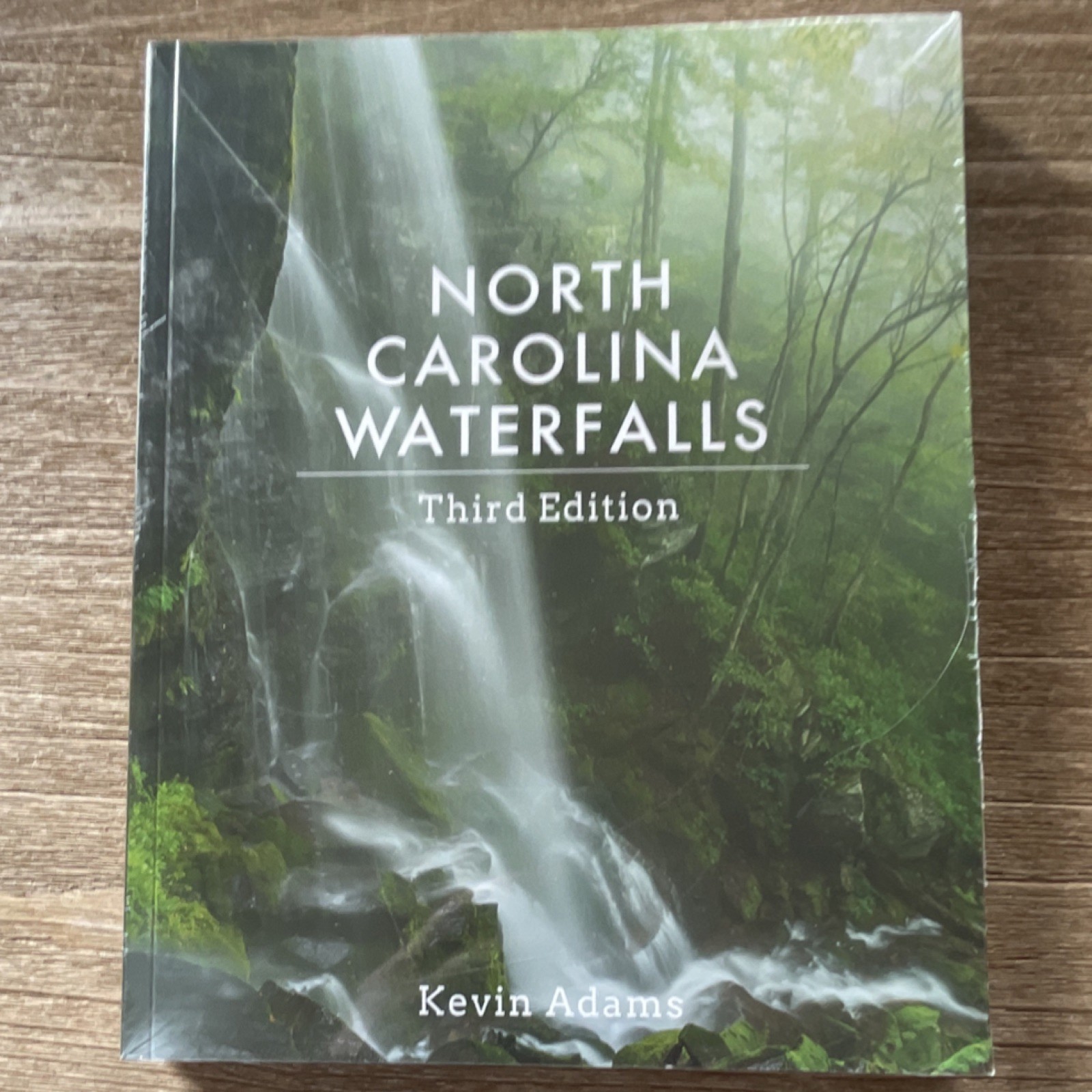 North Carolina Waterfalls Third Edition 2016 Paperback Guide by Kevin Adams