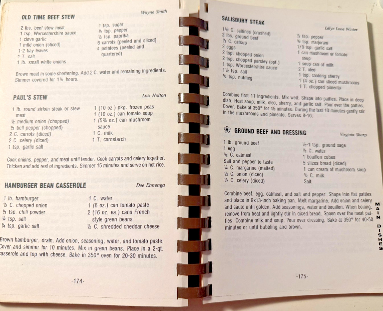 Beaman United Methodist Church Cookbook 1991 Beaman Iowa IA Kolache