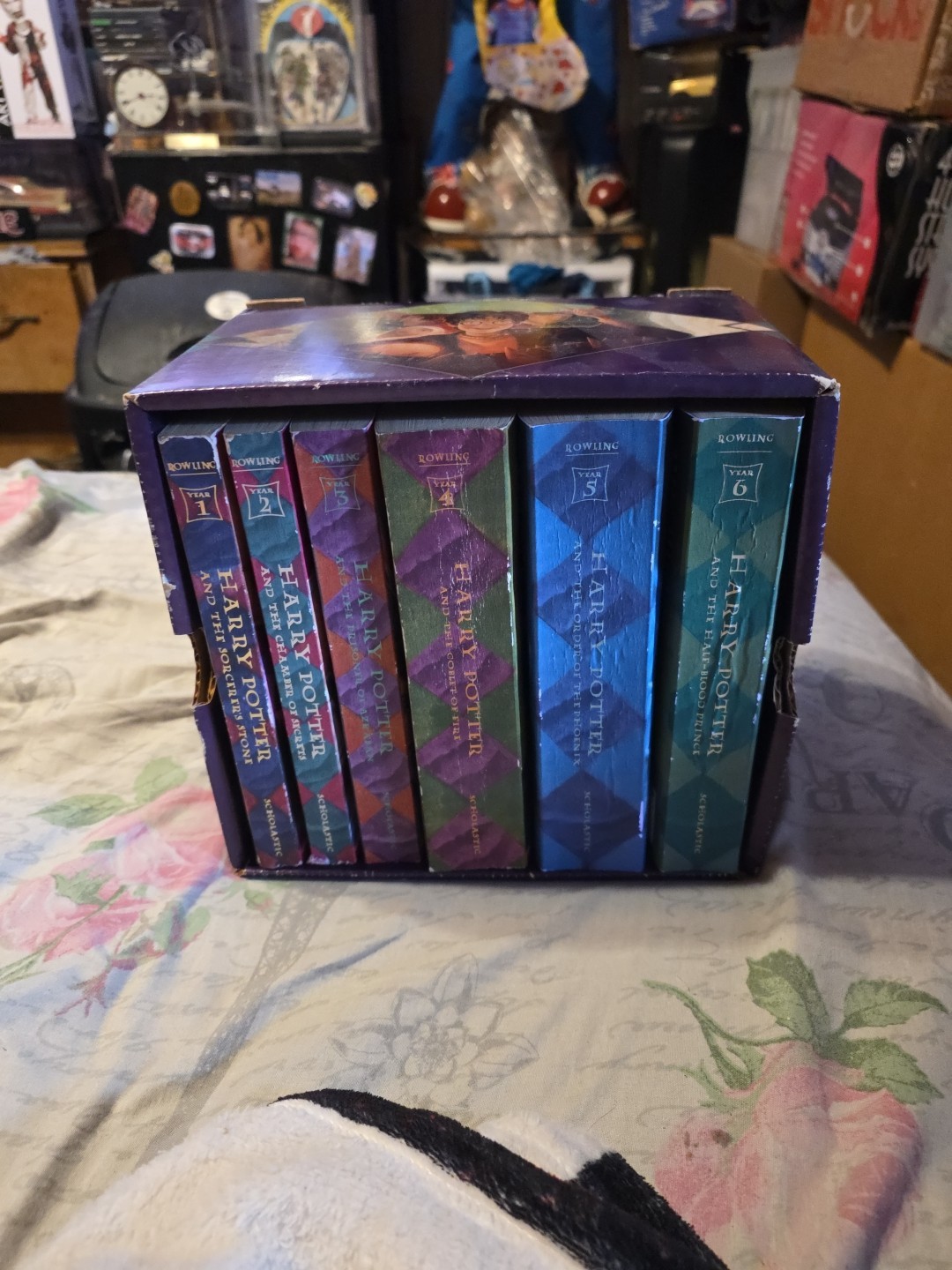 Harry Potter Boxset 1-6 by J. K. Rowling (2006, Book Set Quantity Pack) Used