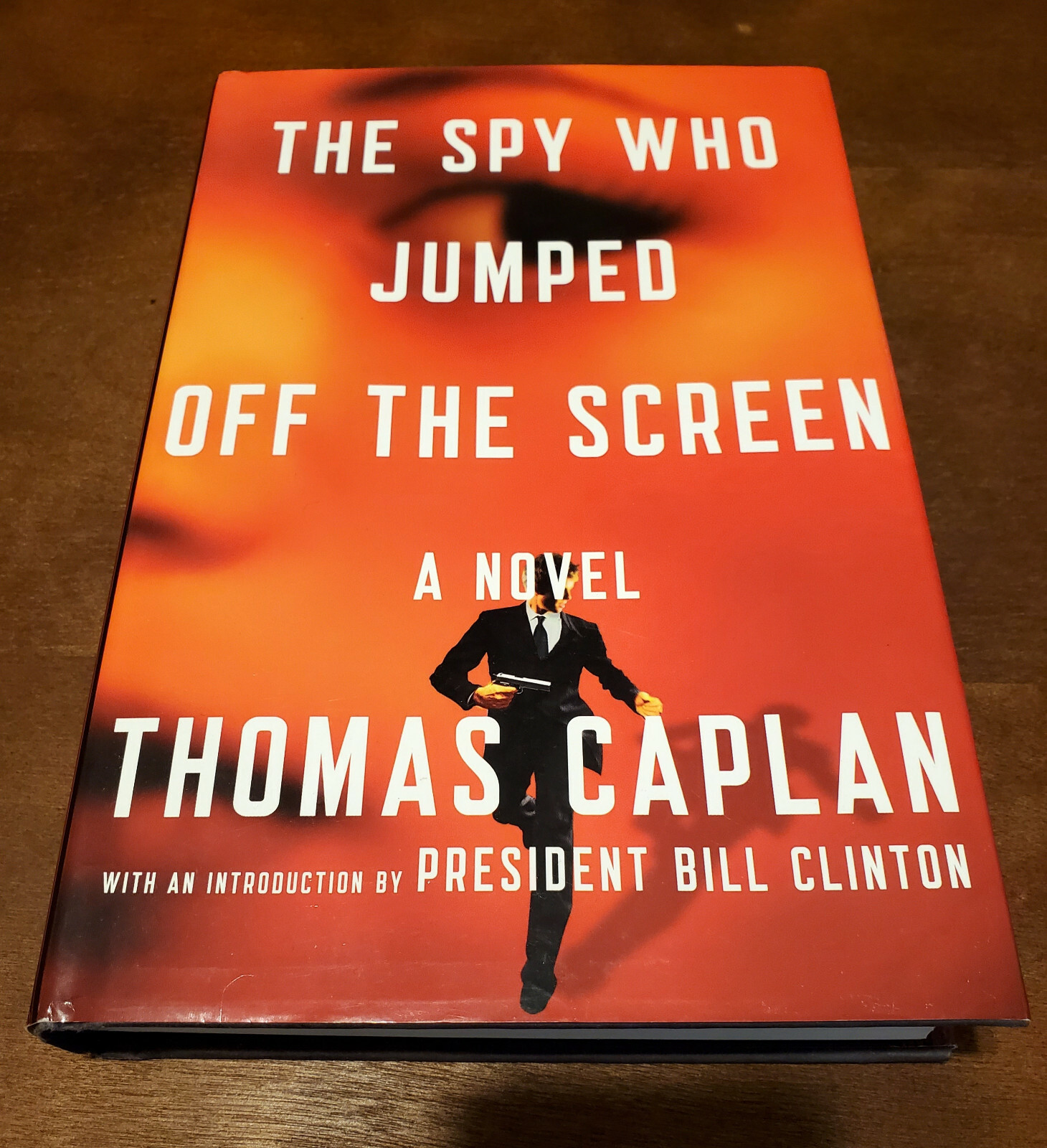 The Spy Who Jumped off the Screen by Thomas Caplan 2012 Like New Hardcover Book