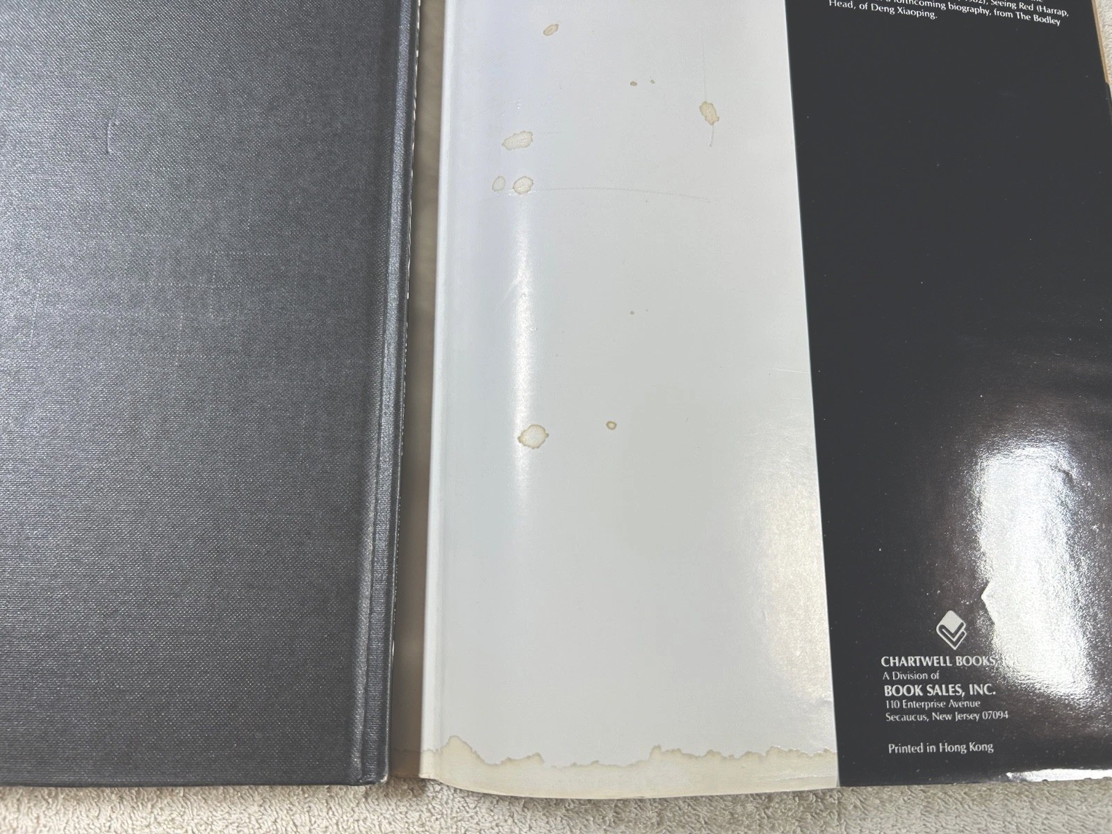 Unknown China, Introduction by David Bonavia Hardcover Color Photographs 1988