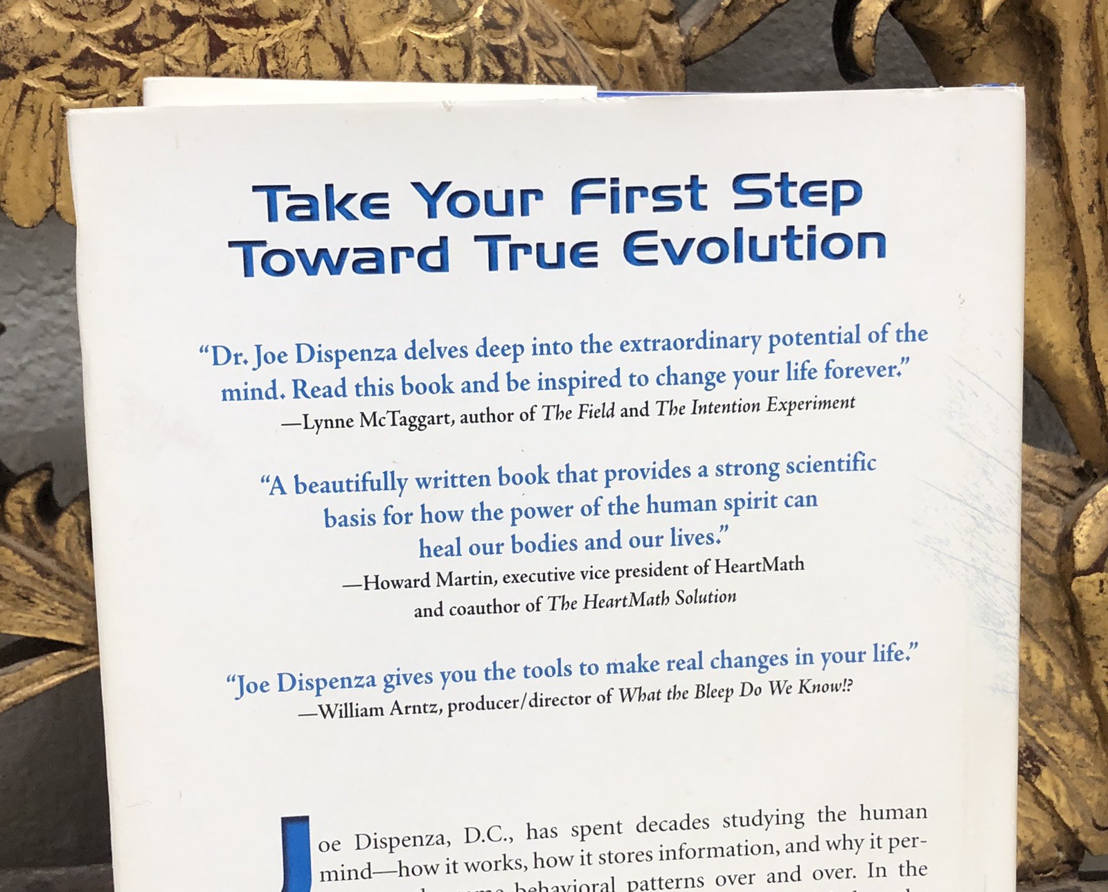 Evolve Your Brain : The Science of Changing Your Mind by Joe Dispenza (2007,…