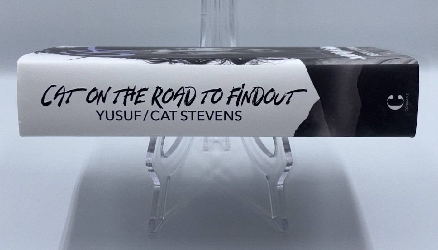 CAT STEVENS SIGNED AUTOGRAPHED BOOK ON THE ROAD MEMOIR 1ST ED / 1ST PRINT YUSEF