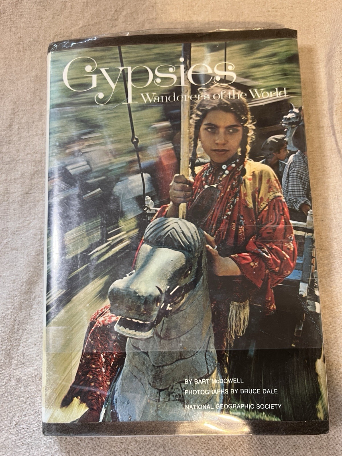 Vintage 1970 Gypsies: Wanderers Of The World Hardcover Book National Geographic