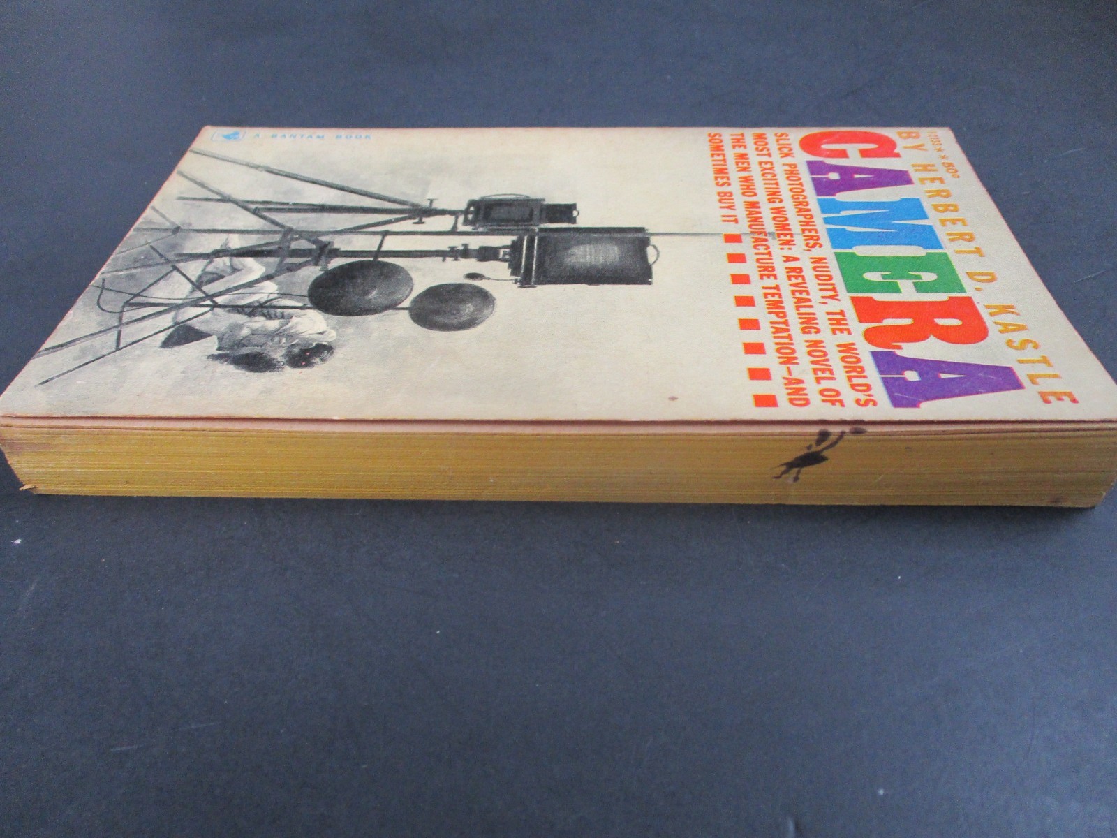 CAMERA by Herbert D. Kastle Bantam Books 1960 Paperback PB- Pulp Fiction-F2133