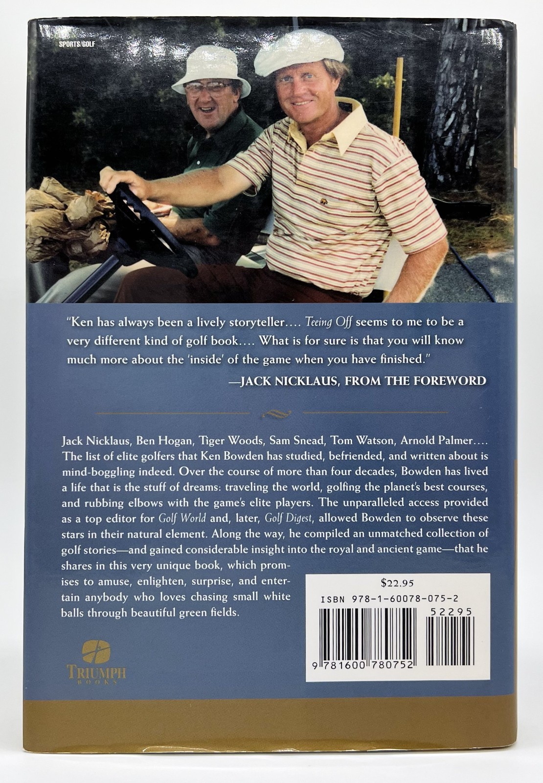 Teeing Off – Ken Bowden | Hardcover | Very Good
