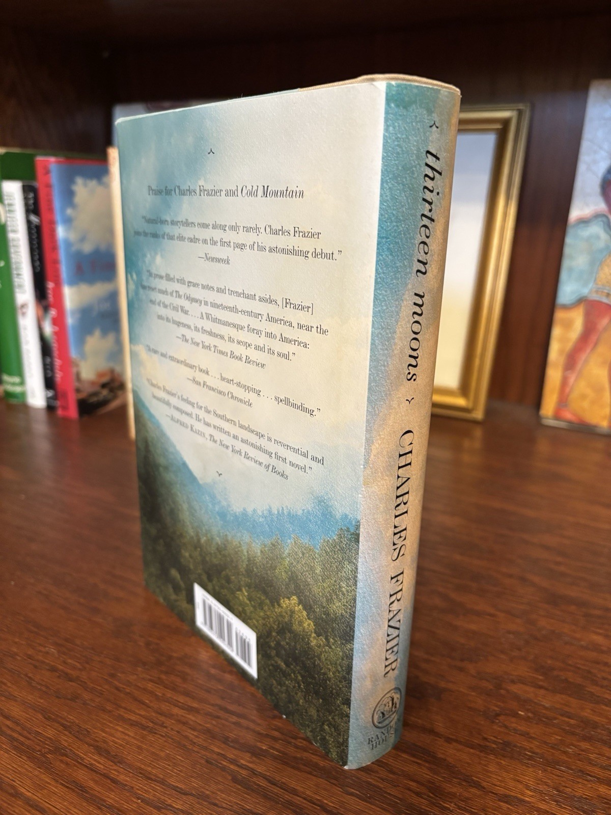 Thirteen Moons. Charles Frazier. 1st HC Ptg. RH 2006. Near Fine Unread