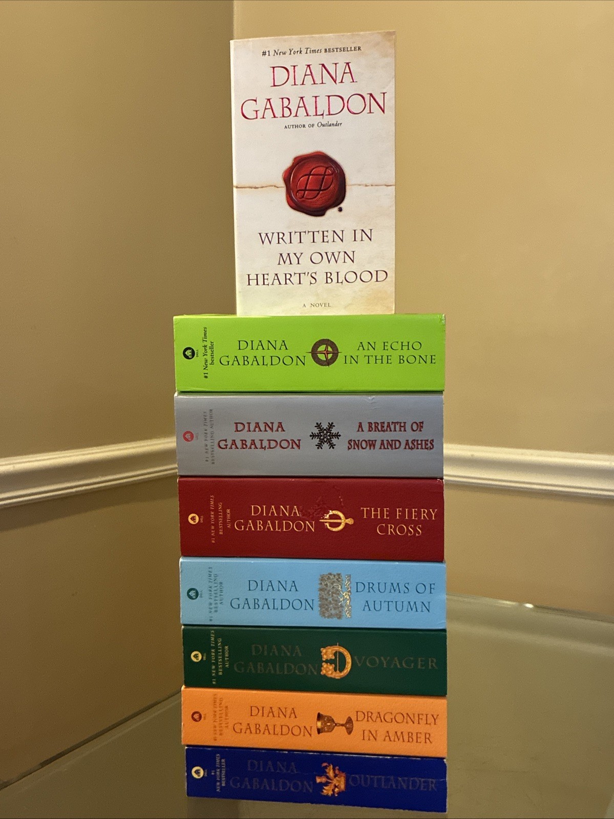 Diana Gabaldon Outlander Complete Series 1,2,3,4,5,6,7,8 *NICE*SET In Order 1-8