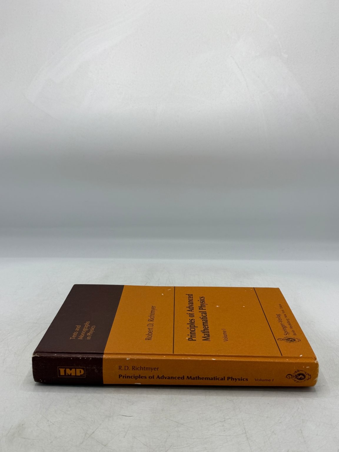 Principles of Advanced Mathematical Physics I Richtmyer 1985 Springer-Verlag