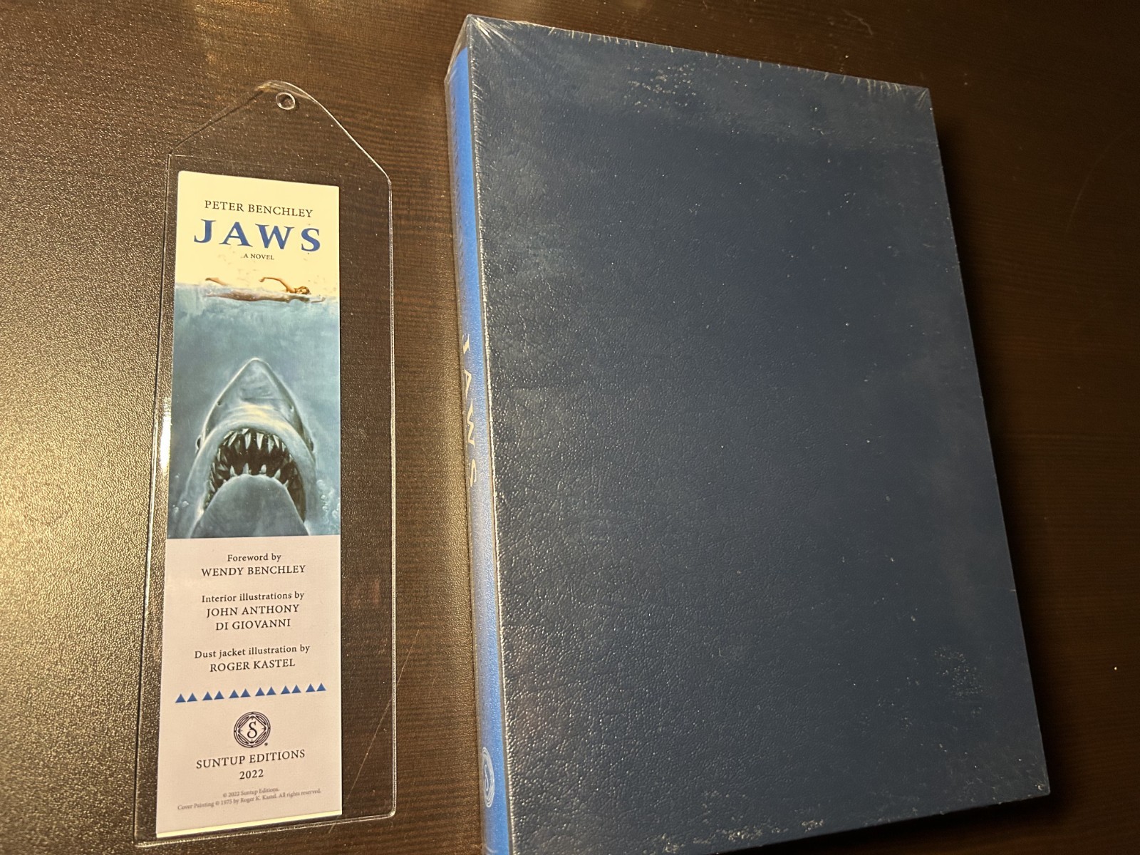 JAWS By Peter Benchley ~Suntup Artist Edition~ *NEW* sealed signed/limited OOP