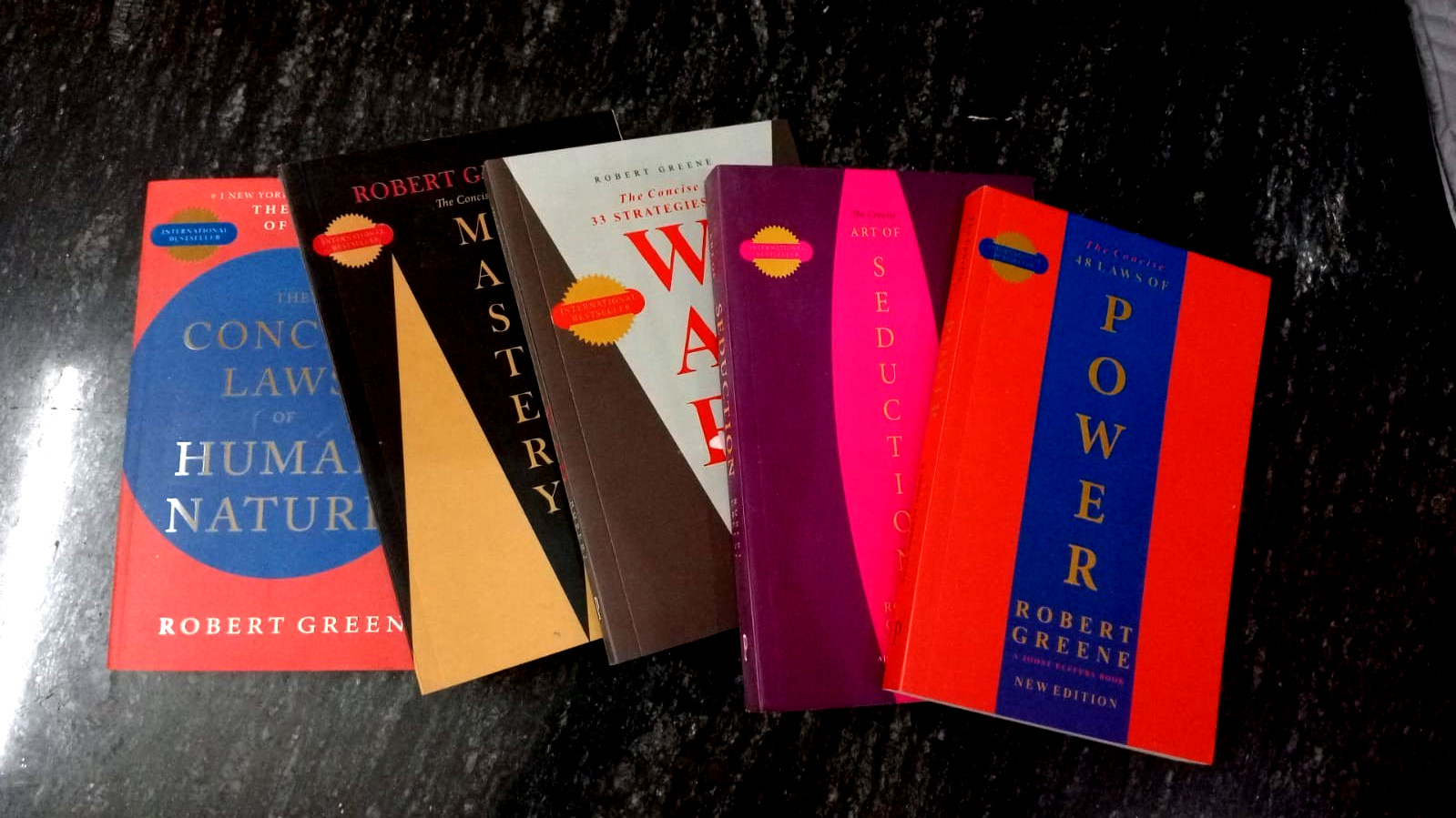 The Concise ROBERT GREENE 5 BOOK SET PAPERBACK SMALL SIZE FREE SHIP