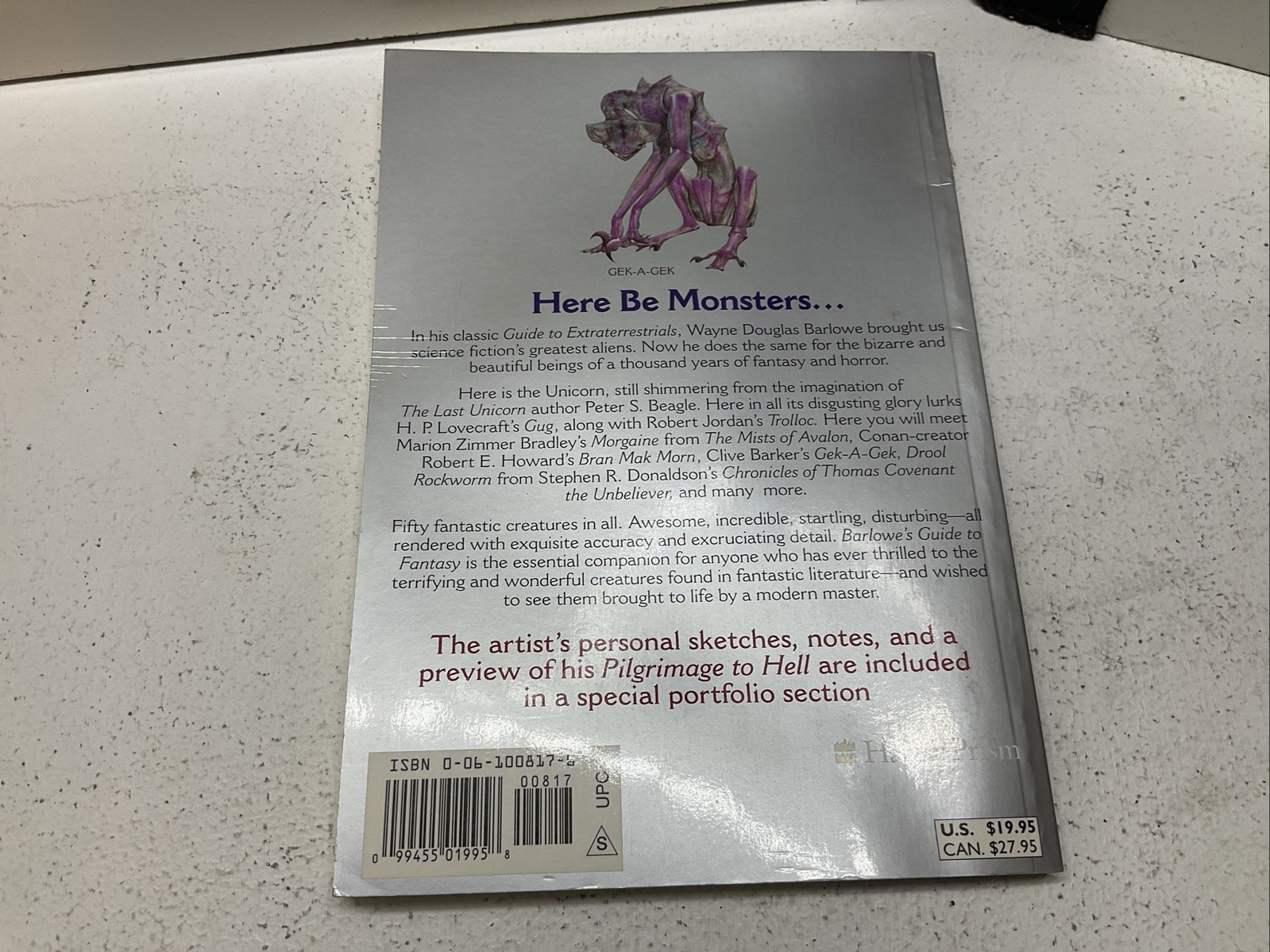 Barlowe’s Guide to Fantasy – Wayne Douglas Barlowe, Neil Duskis Trade Paperback