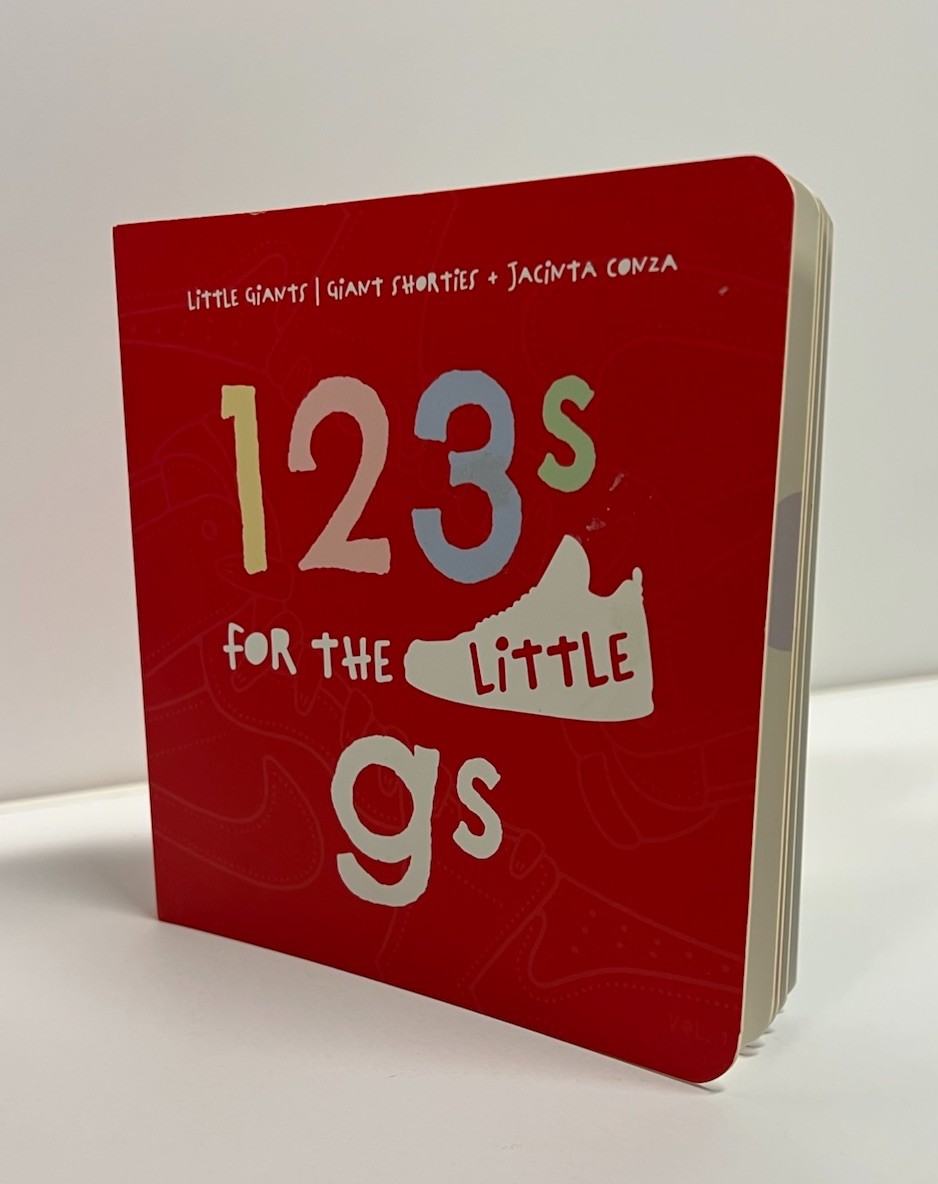123s for the Little gs Board Book Baby Toddler Learning Numbers Sneaker Theme