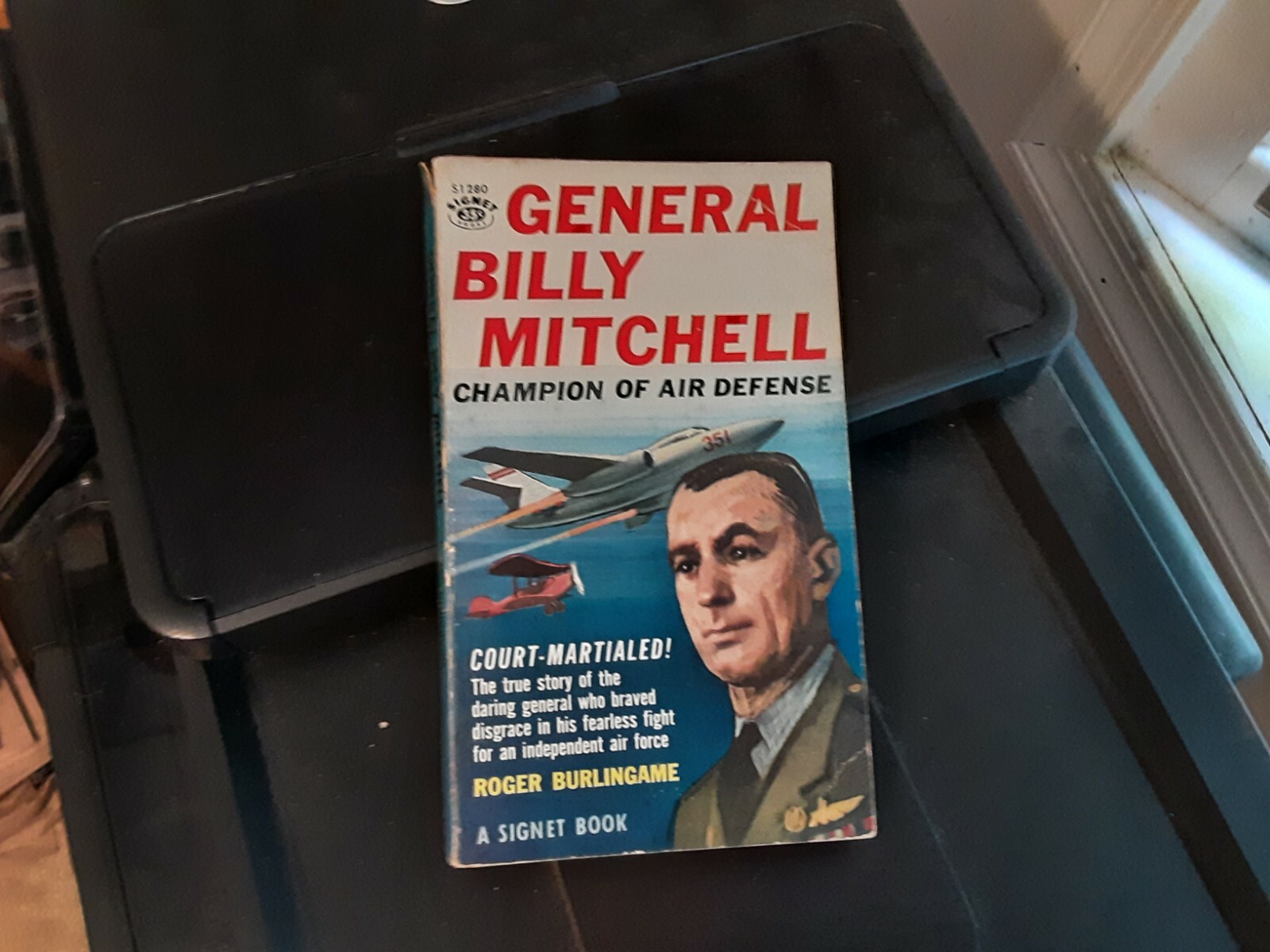 General Billy Mitchell Champion of Air Defense Roger Burlingame Vintage PB Cor2