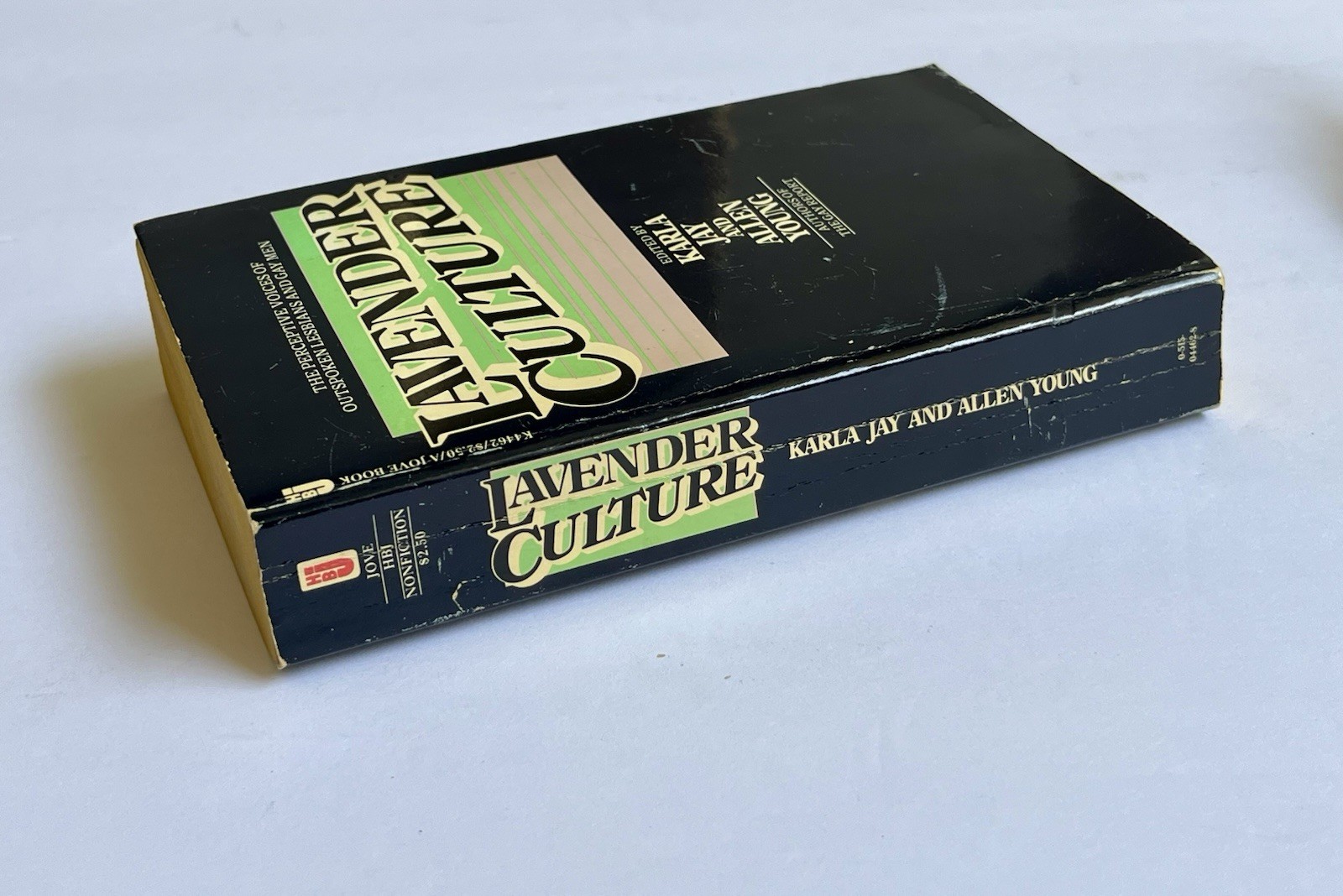 Vintage Gay Lesbian Book 1979 “Lavender Culture” LGBTQ