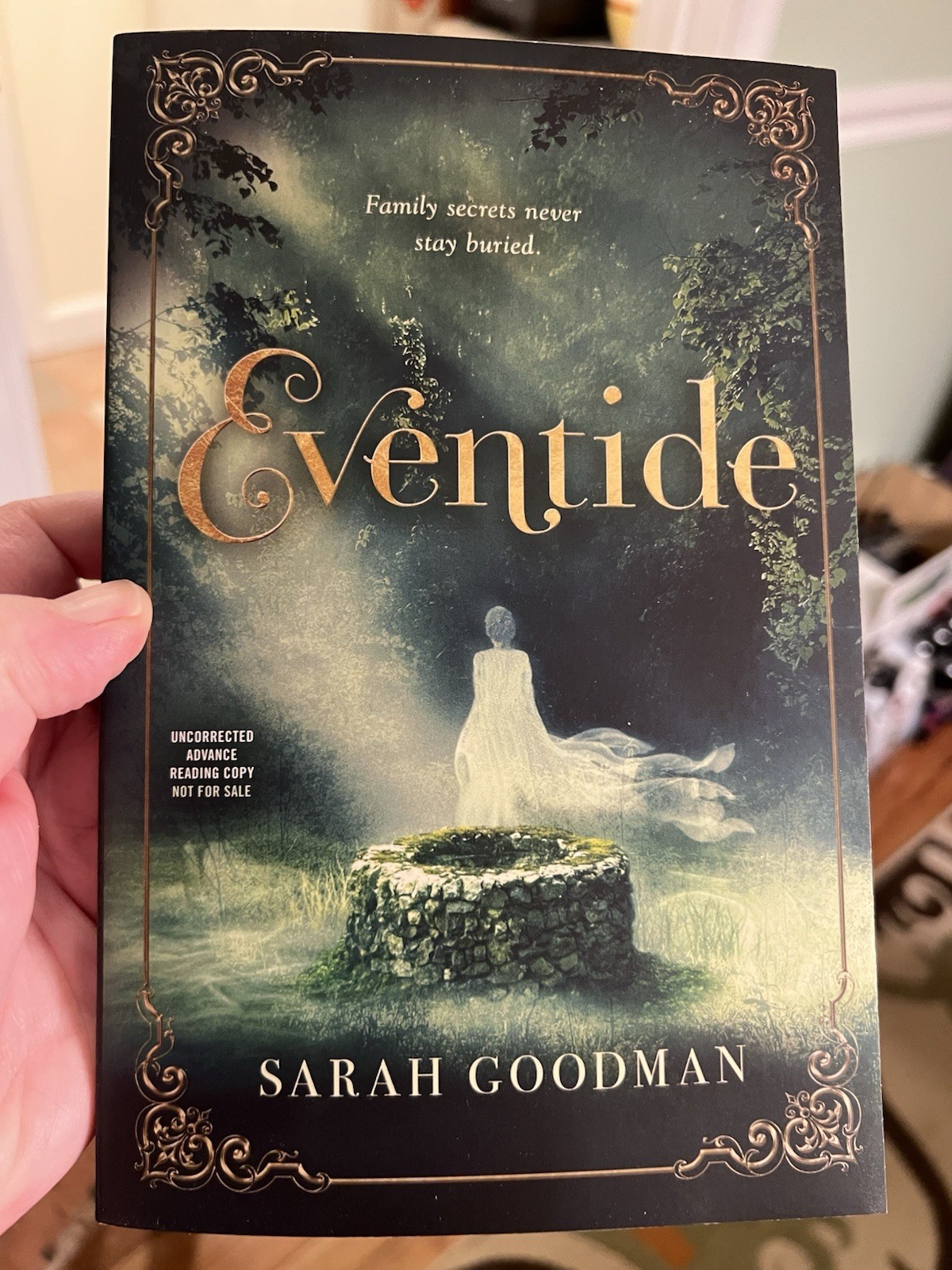 NEW Eventide by Sarah Goodman ARC Uncorrected Proof Book Thriller Fantasy YA