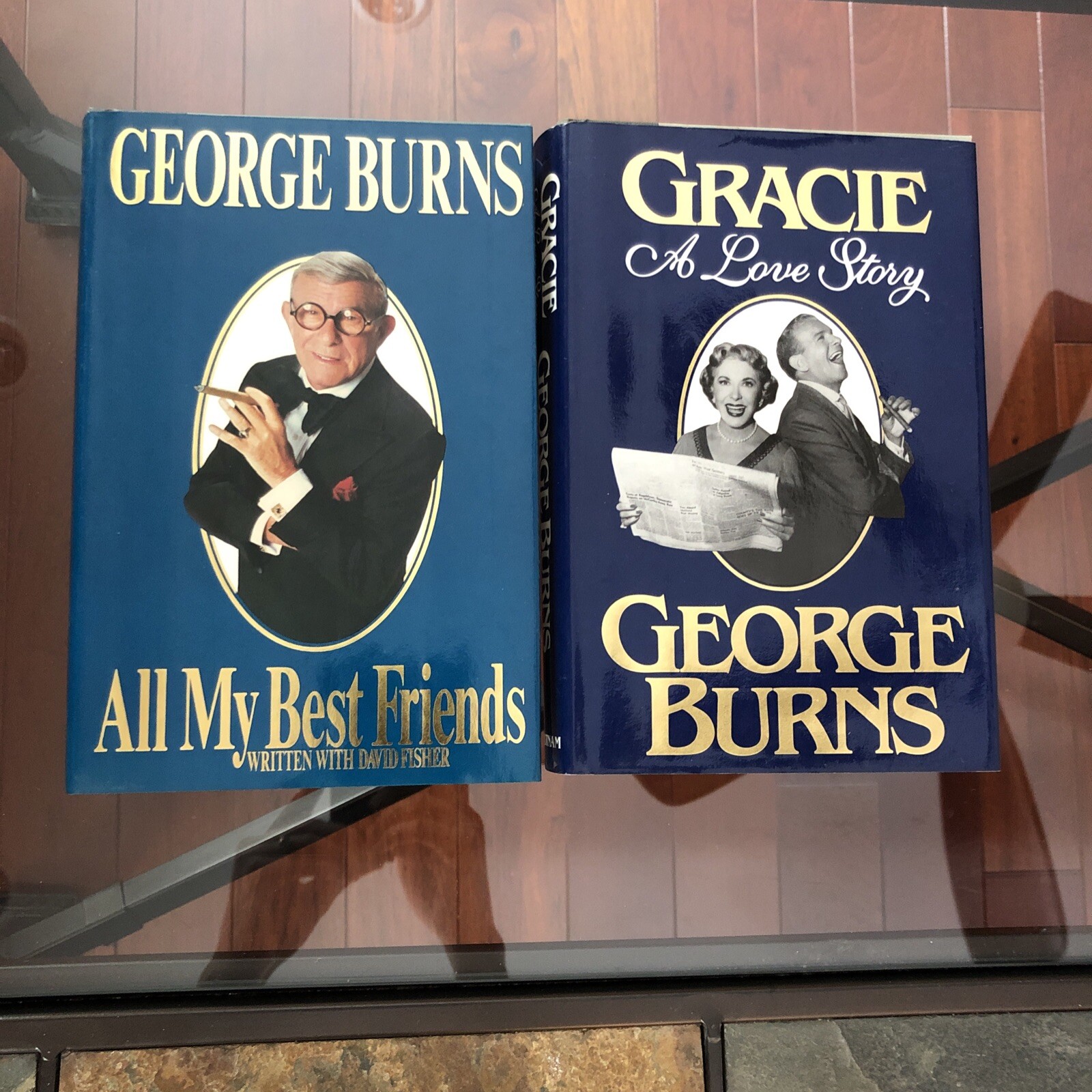 George Burns: All My Best Friends & Gracie A Love Story; Lot Of 2 Books