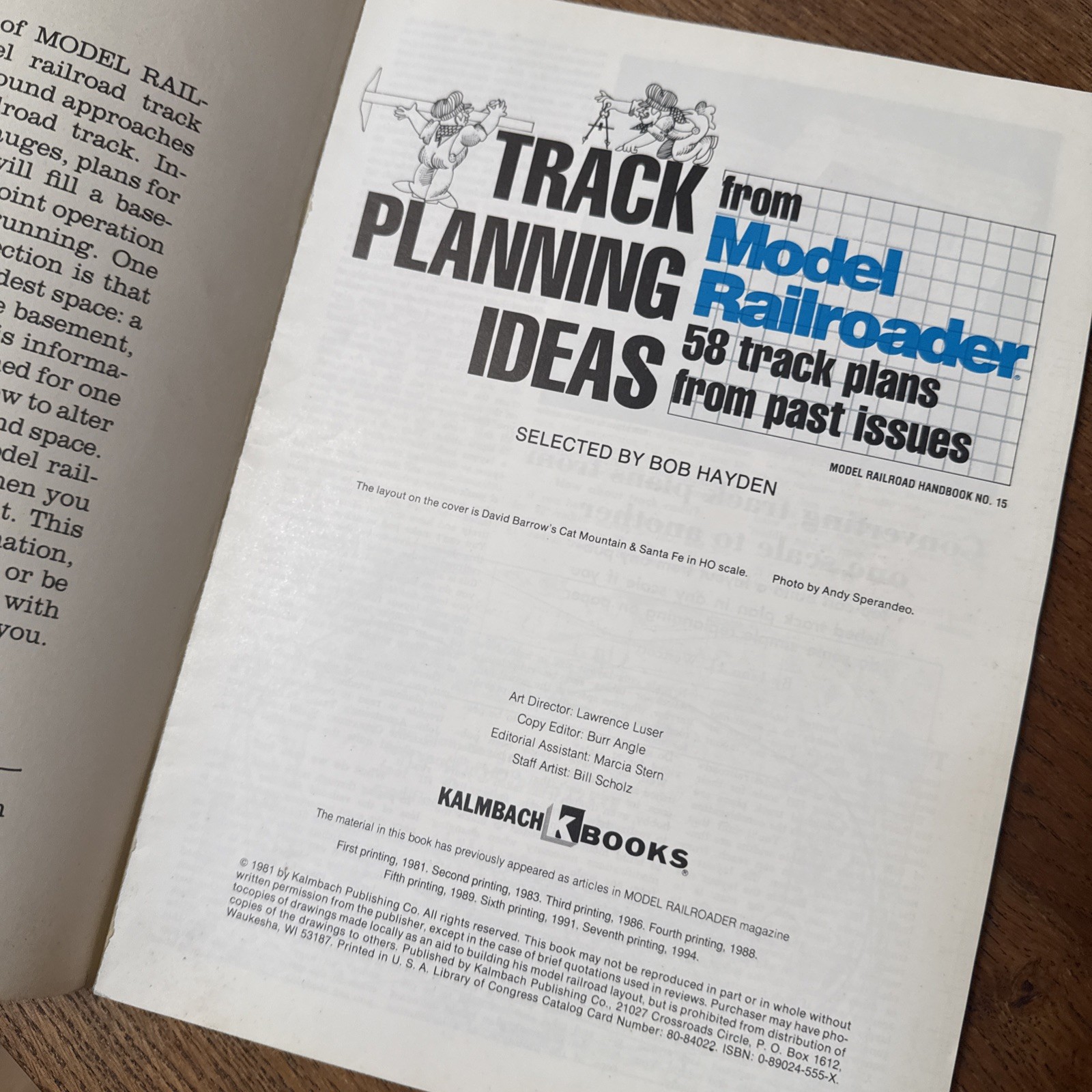 Track Planning Ideas from Model Railroader. Model Railroad Handbook No. 15