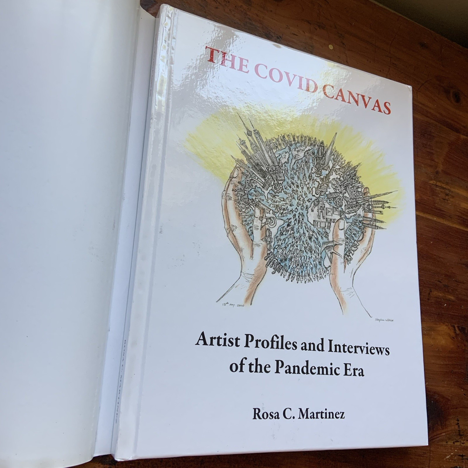 Rosa C Martinez / Covid Canvas Artist Profiles and Interviews of the Pandemic