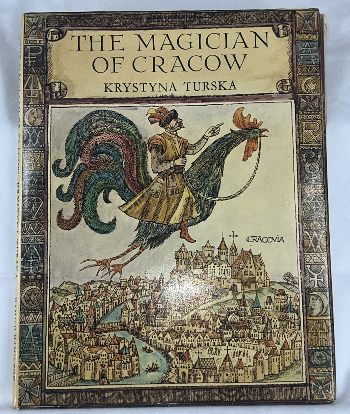 The Magician Of Cracow, Krystyna Turska Hardcover w/Dust Jacket 11.25x 9 1975 UK