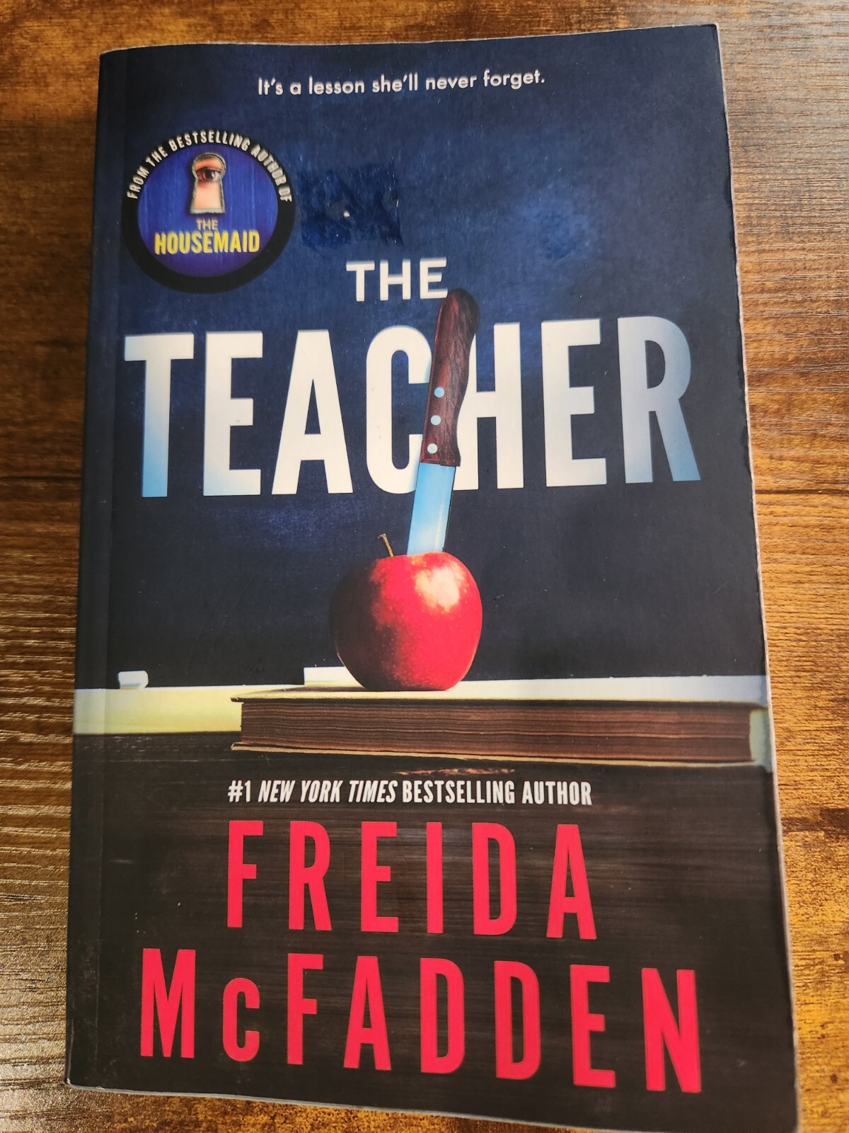 The Teacher by Freida McFadden (2024, Trade Paperback) GOOD