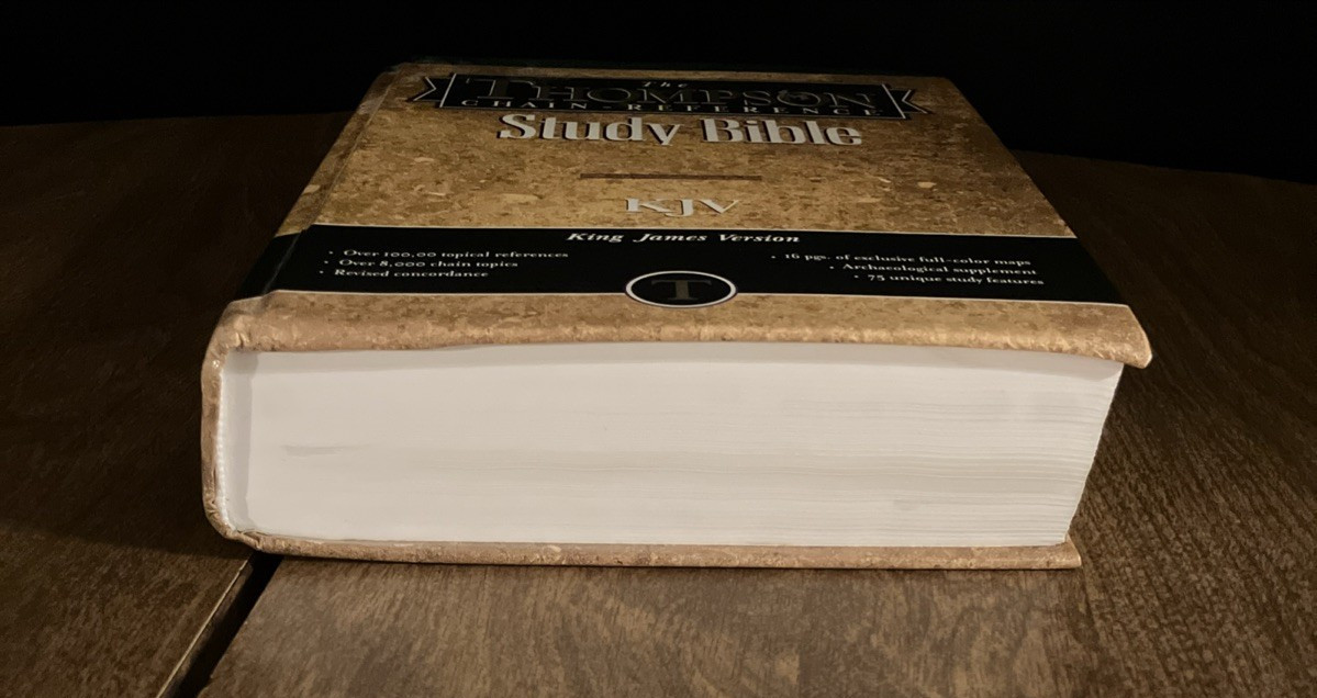 Thompson Chain-Reference Study Bible, KJV, 5th Improved Ed., VERY GOOD (630)