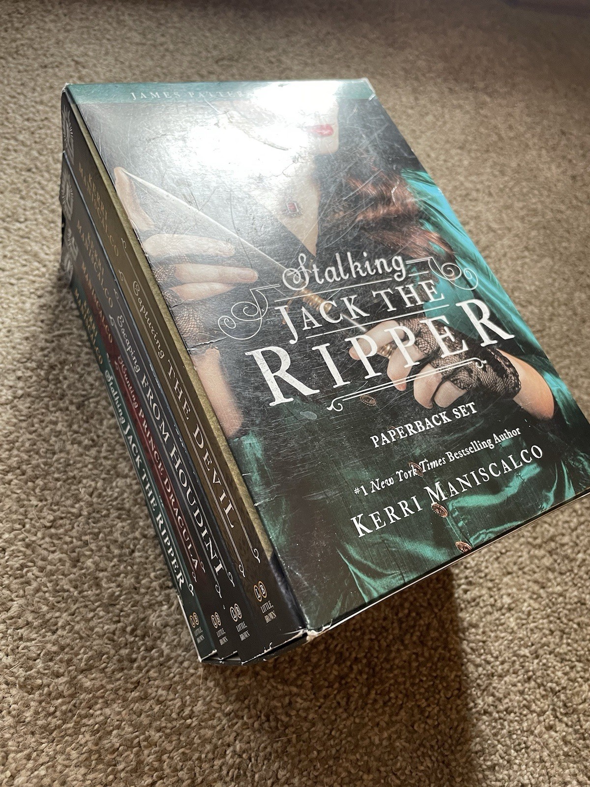Kerri Maniscalco Stalking Jack the Ripper Series 4-Book Paperback Set