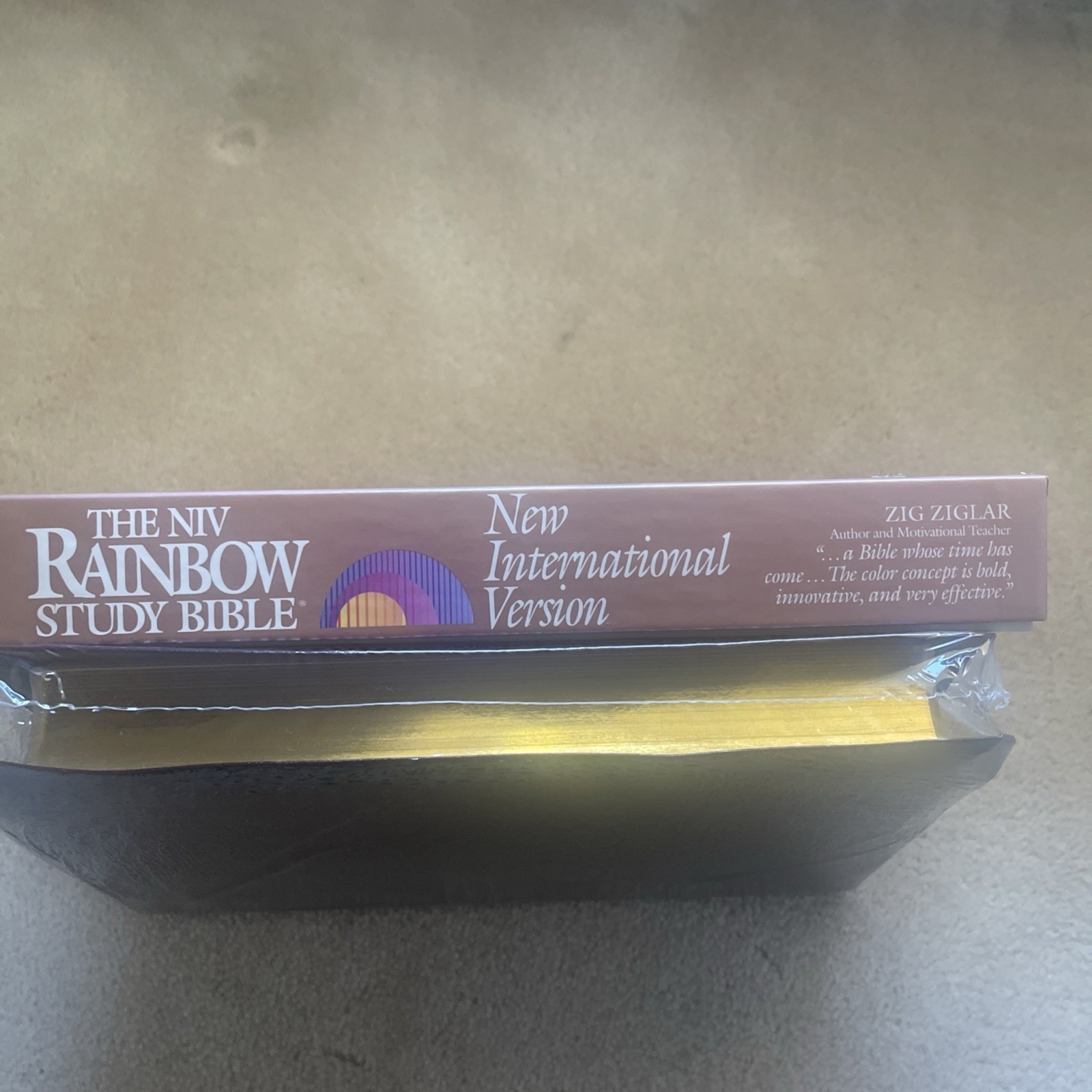 Rainbow Study Bible New International Version NIV Bonded Leather Bold line NEW
