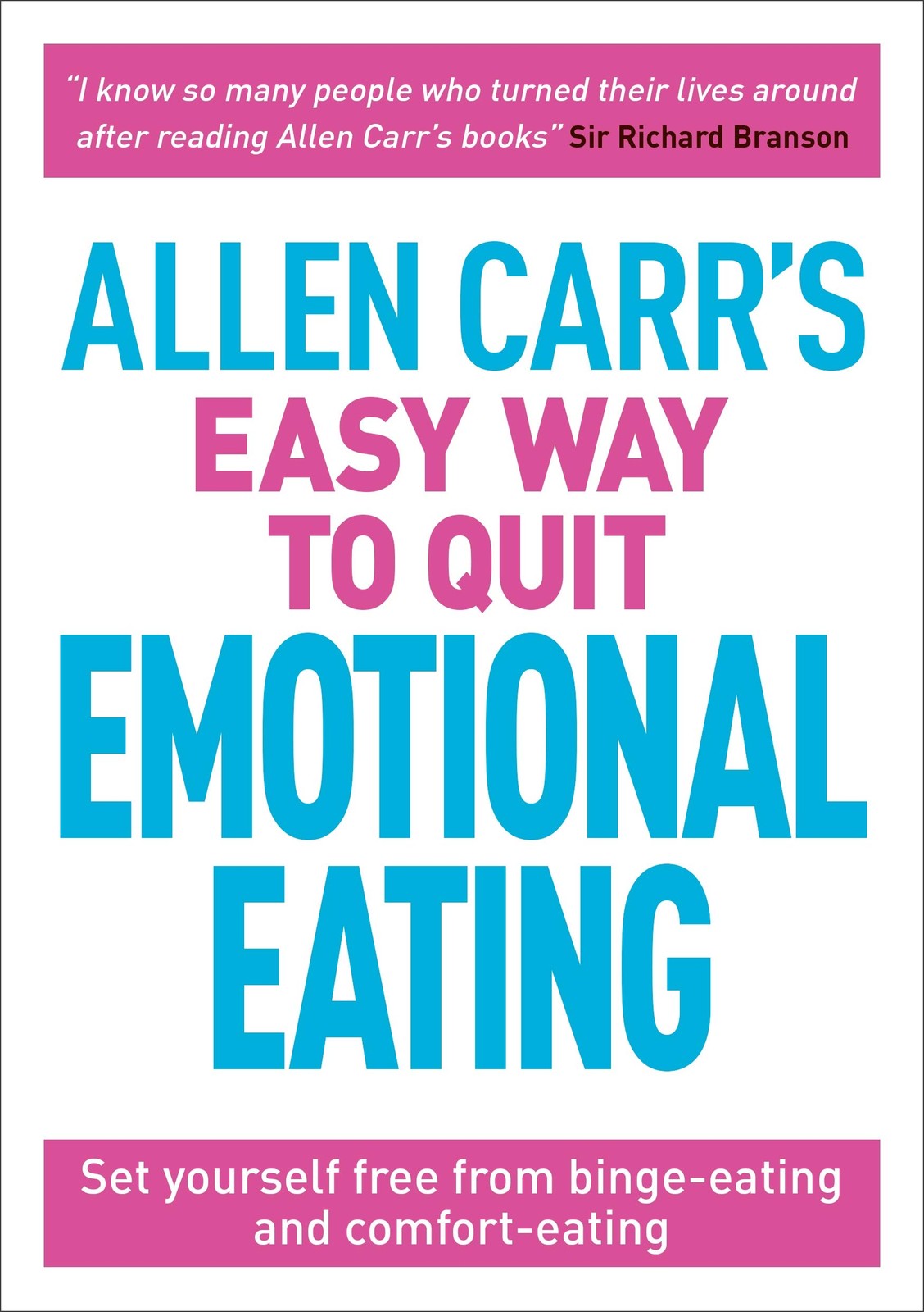 Allen Carr’s Easy Way Quit Emotional Eat – paperback Carr, Allen
