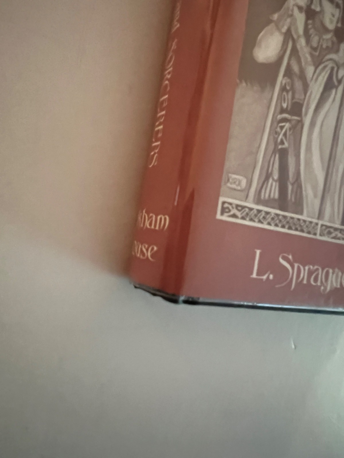 Literary Swordsmen and Sorcerers by L. Sprague de Camp, Arkham House 1976,1st ed