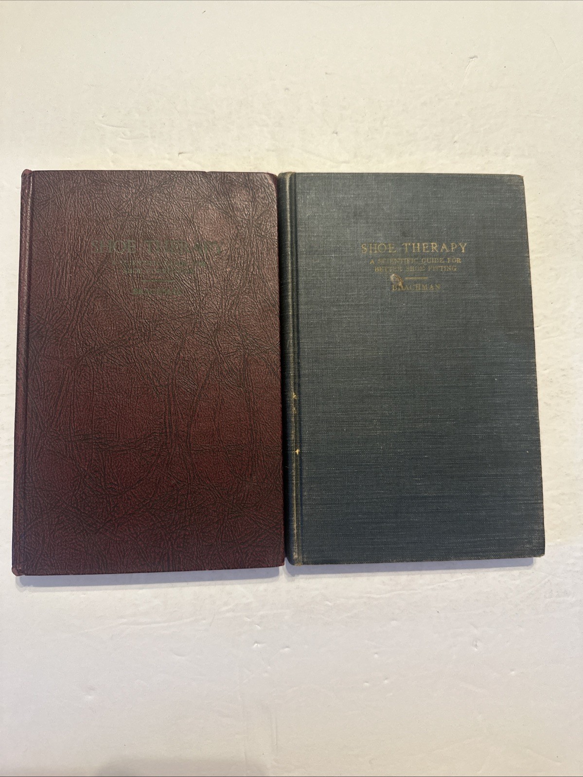 2 Shoe Therapy Scientific Guide For Shoe Correction Philip Brachman 1951 1960
