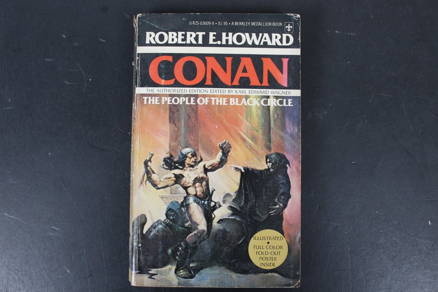 Conan The People of the Black Circle Robert E. Howard 1977 Authorized Edition PB