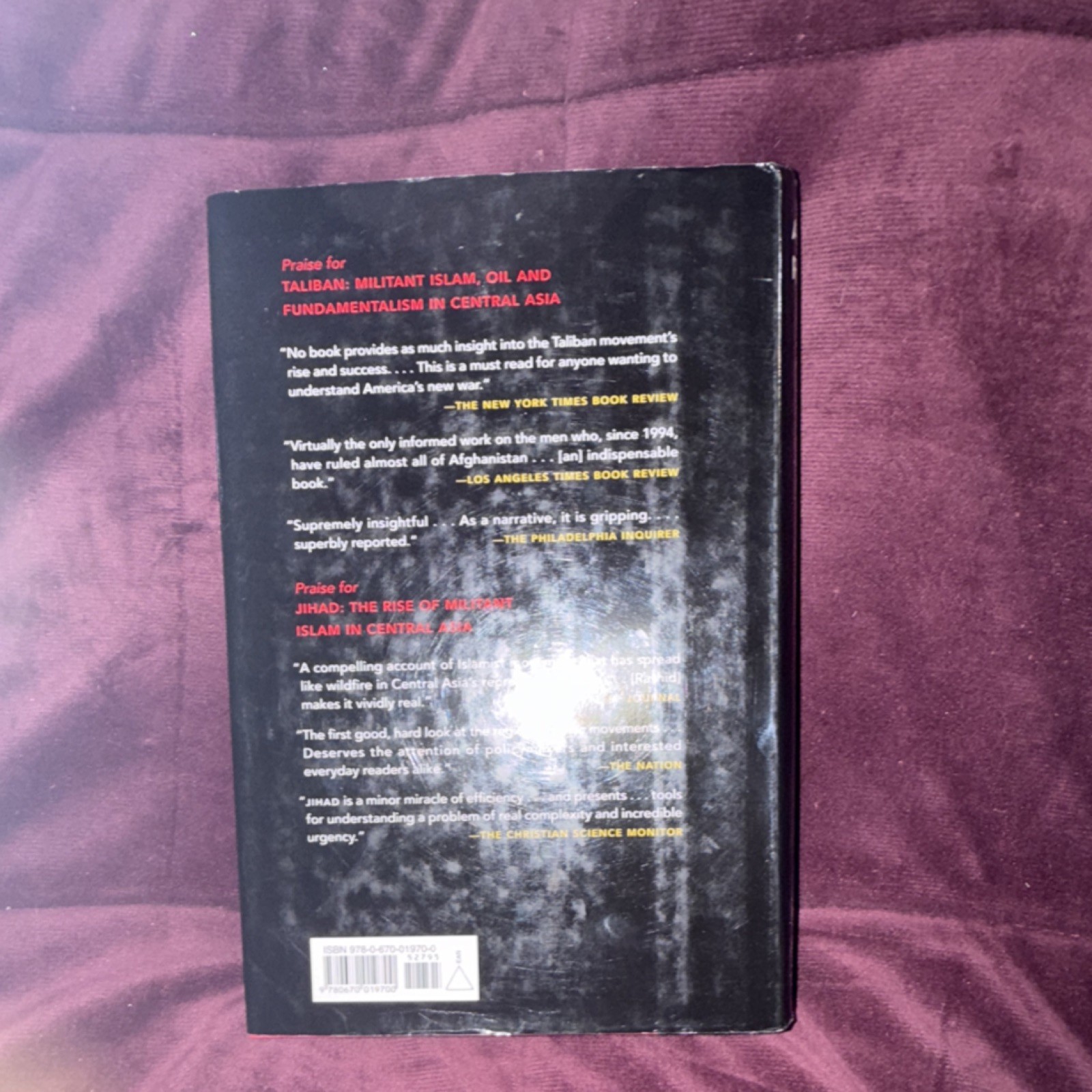 Descent into Chaos by Ahmed Rashid Hardcover Political Science Pakistan