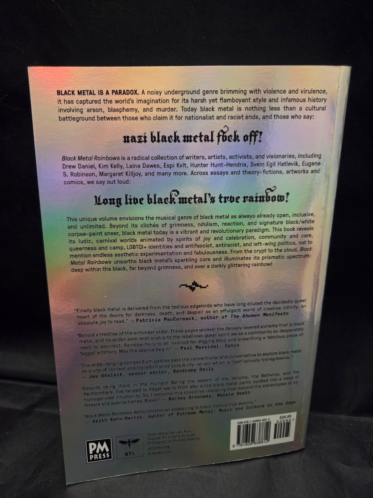 Black Metal Rainbows (Paperback) (Holographic Cover)