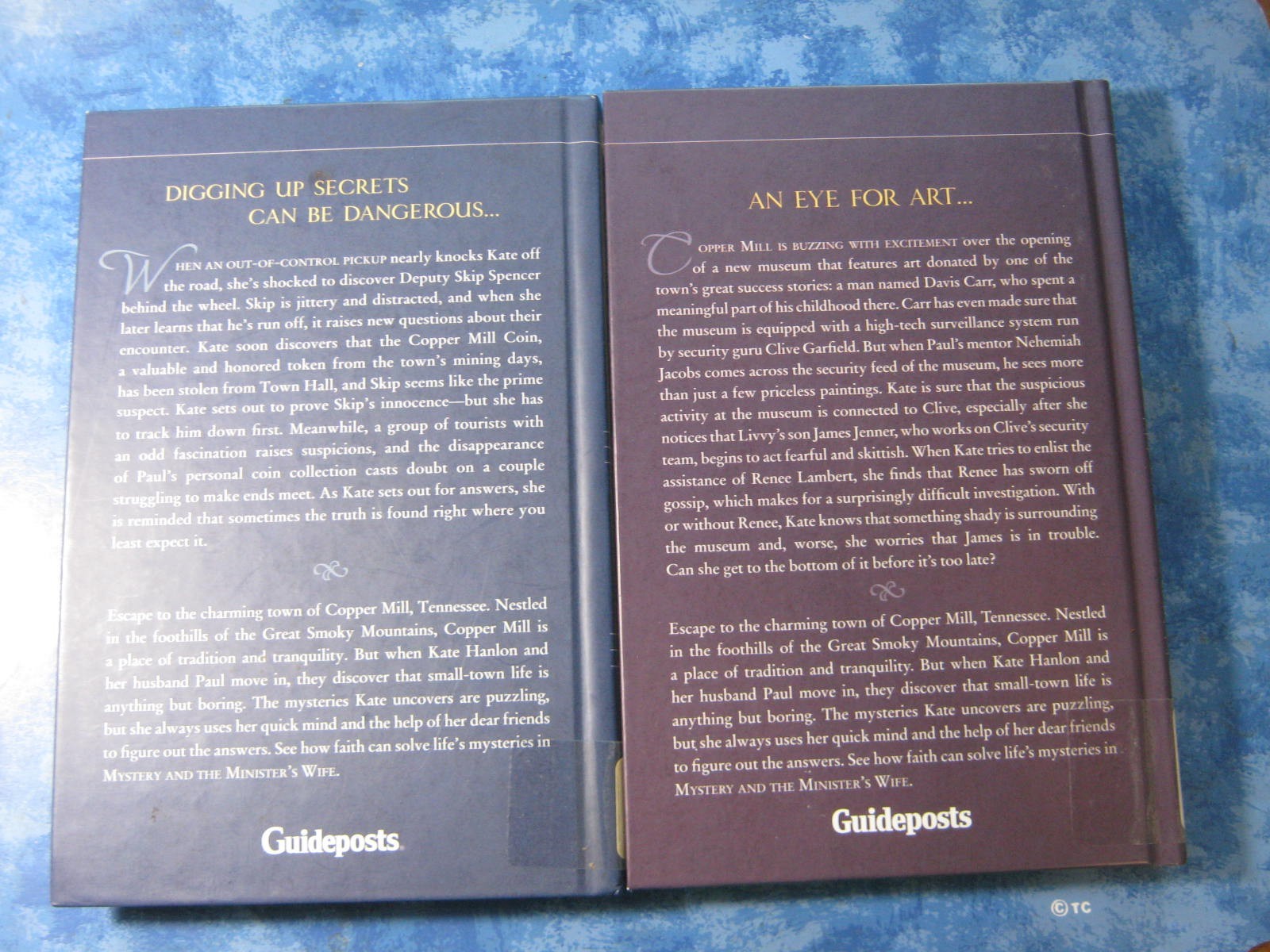 LOT OF 13 MYSTERY AND THE MINISTER’S WIFE HC 2009 Guideposts VGC